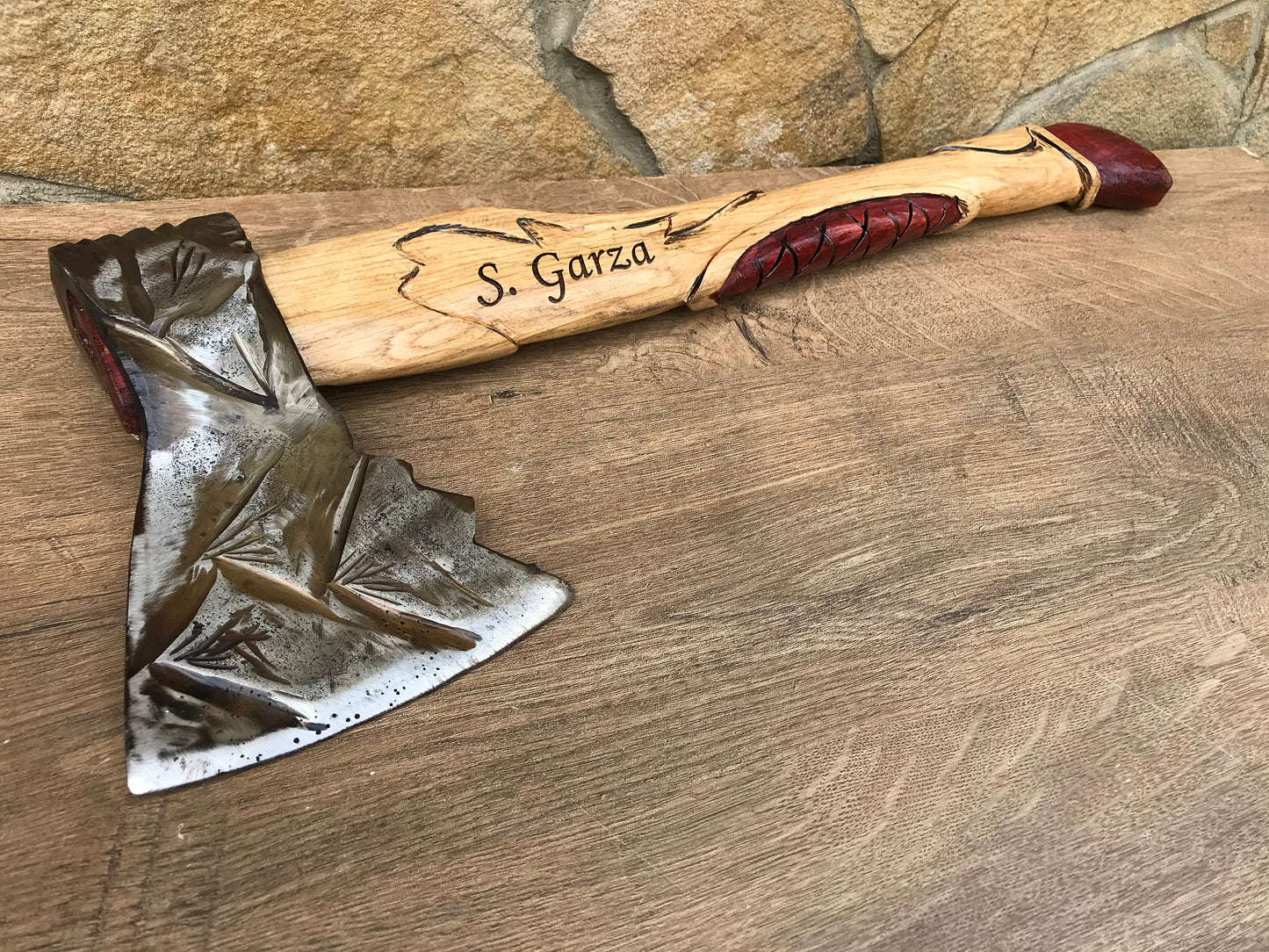 Hatchet, eagle, viking axe, mountains, mens gifts, medieval axe, mens gift idea, viking hunting, viking camp, Norse axe, vikings, iron gifts