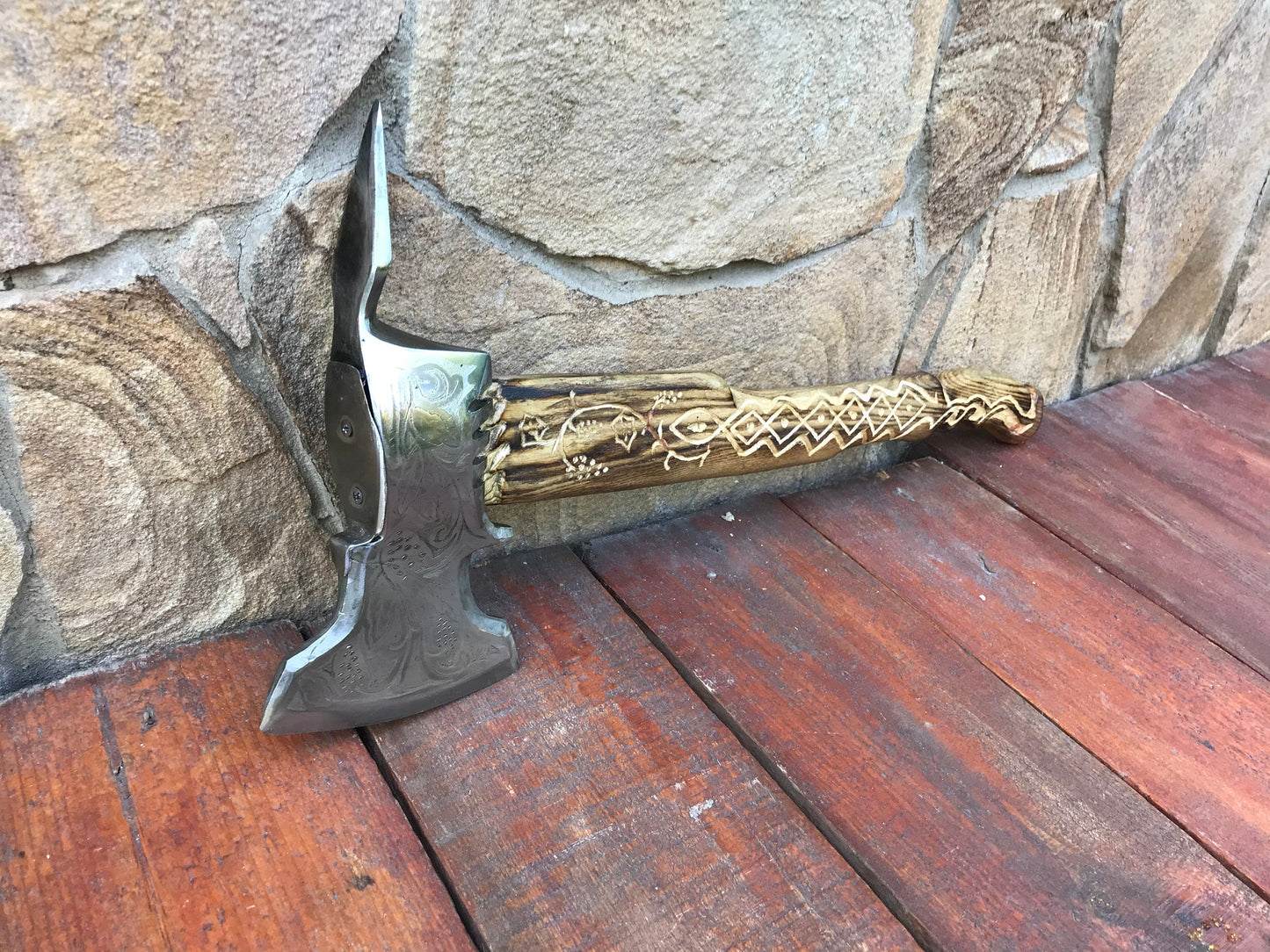 Viking axe, viking hatchet, tomahawk, mens gifts, medieval axe, viking axe warrior, birthday gift for man, rustic pagan hatchet, viking