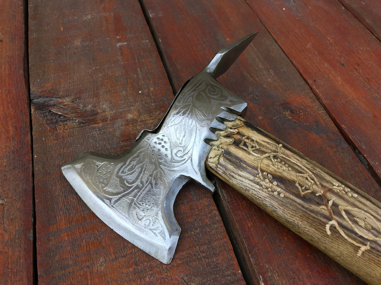 Viking axe, viking hatchet, tomahawk, mens gifts, medieval axe, viking axe warrior, birthday gift for man, rustic pagan hatchet, viking