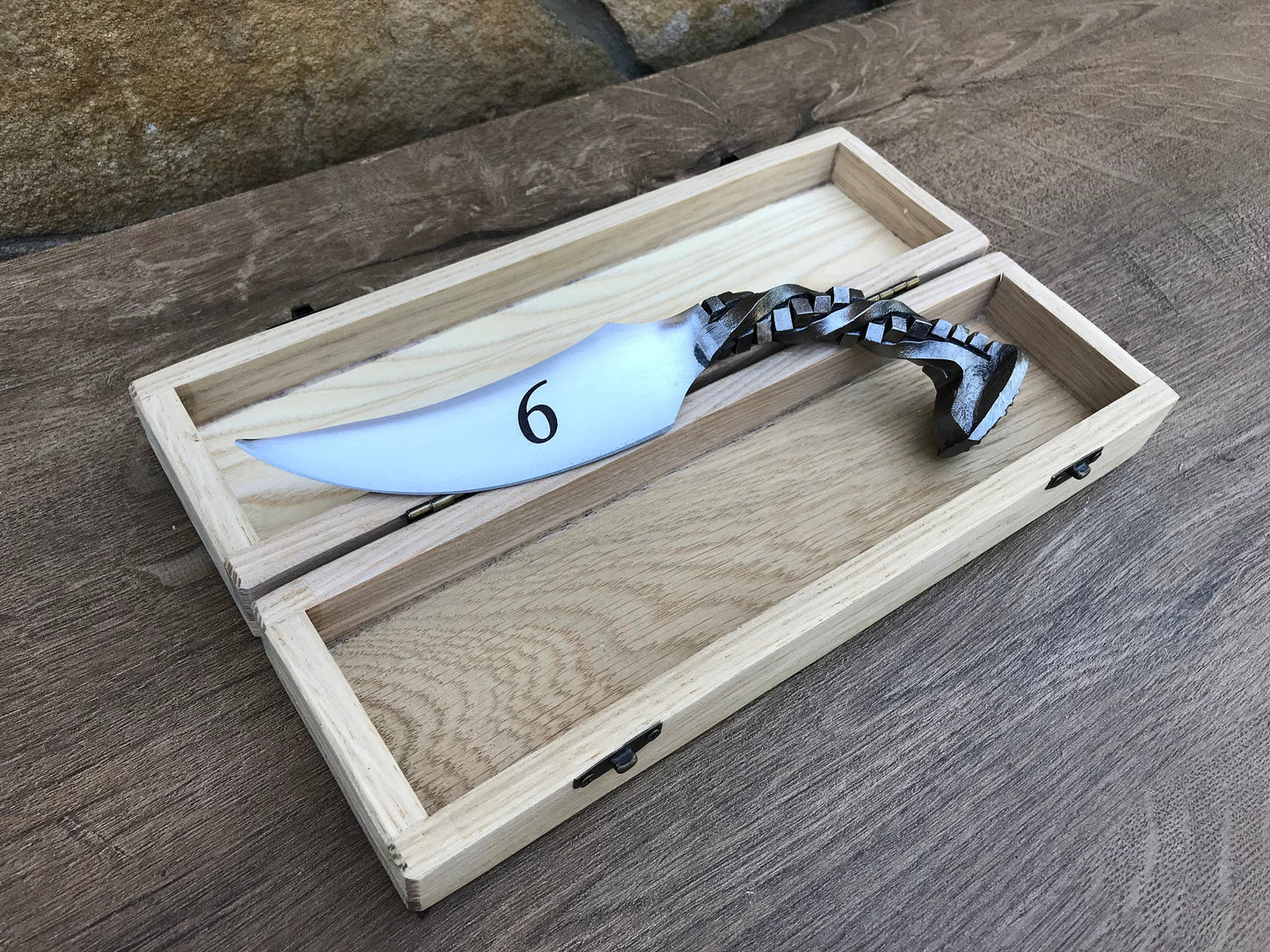 6th anniversary,hubby gift,hubby wifey,6 year anniversary,gift for husband anniversary,iron gift,iron anniversary,knife,railroad spike knife