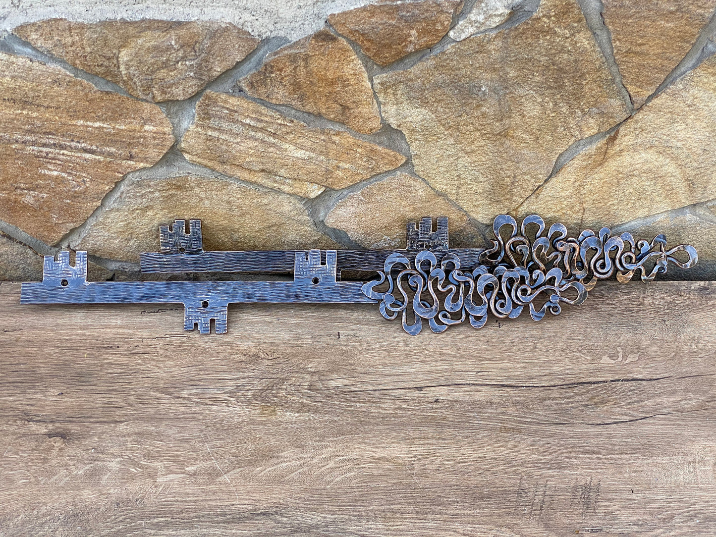 Hinges, false hinges, birthday, 6th anniversary, Christmas, wedding, hardware, iron gift, strap hinges, door handle, hand forged nail, barn
