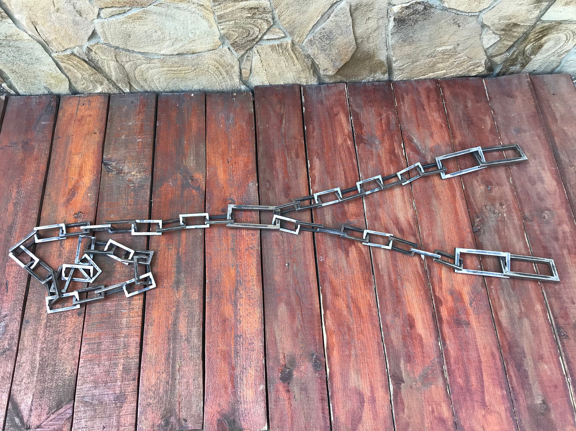 Hand forged chain, hanging bed, hammock, chain, flying bed, patio decor, porch swing, swing, swing crib, hanging porch bed, daybed swing