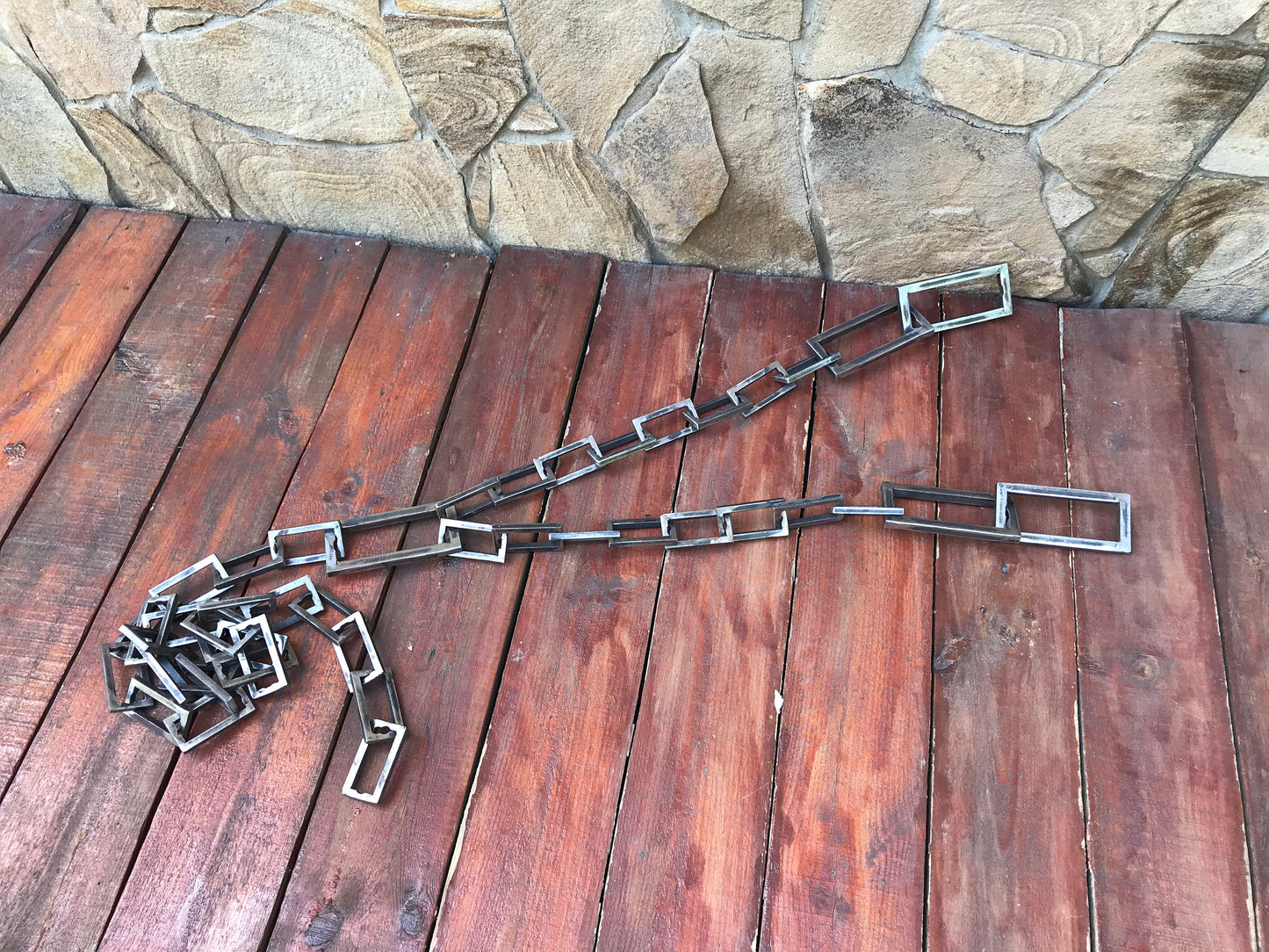 Hand forged chain, hanging bed, hammock, chain, flying bed, patio decor, porch swing, swing, swing crib, hanging porch bed, daybed swing