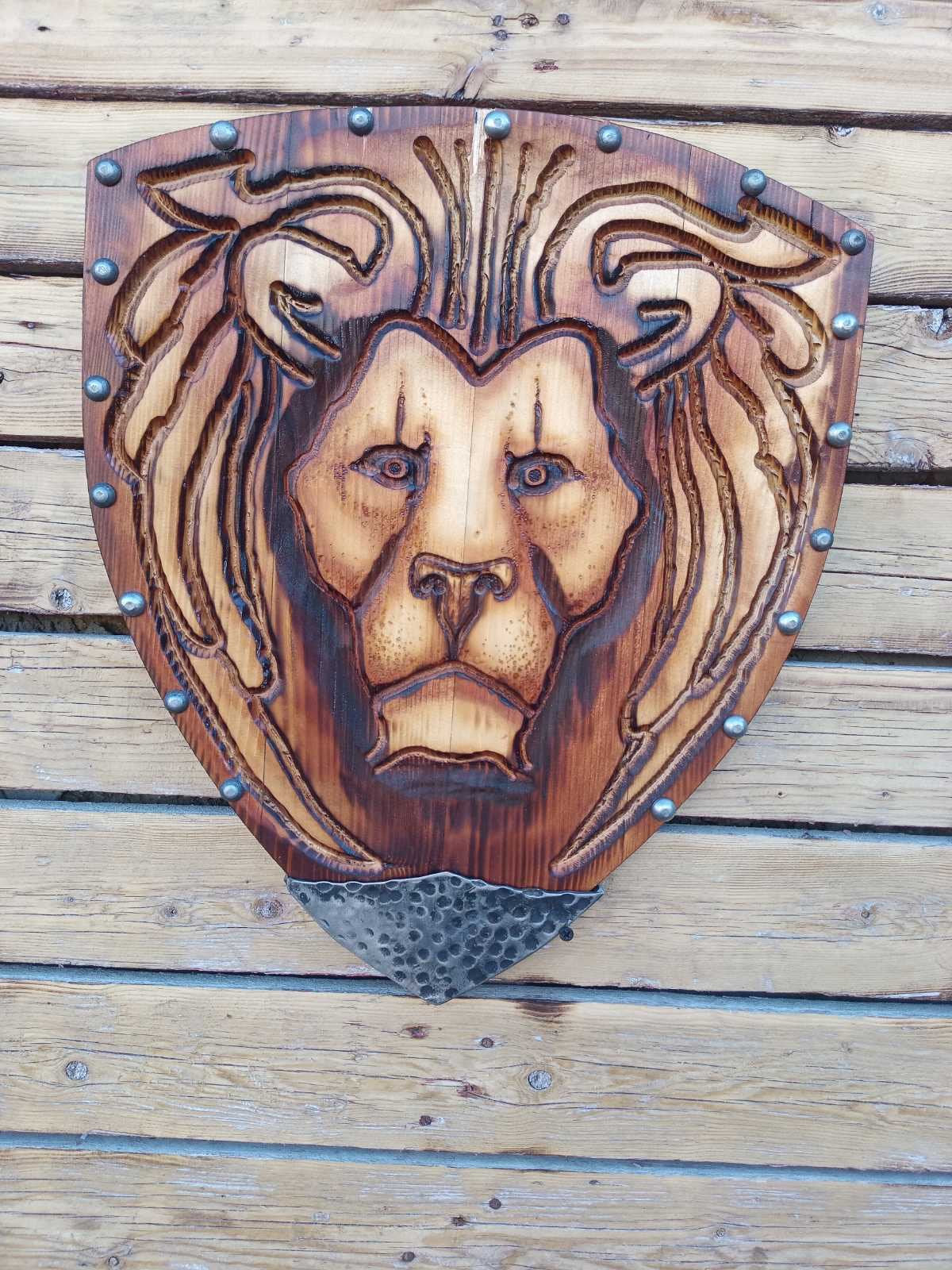 Decorative shield, shield, viking shield, cosplay shield, mens gift, viking gift, medieval decor, viking theme, gift for men, wooden gift
