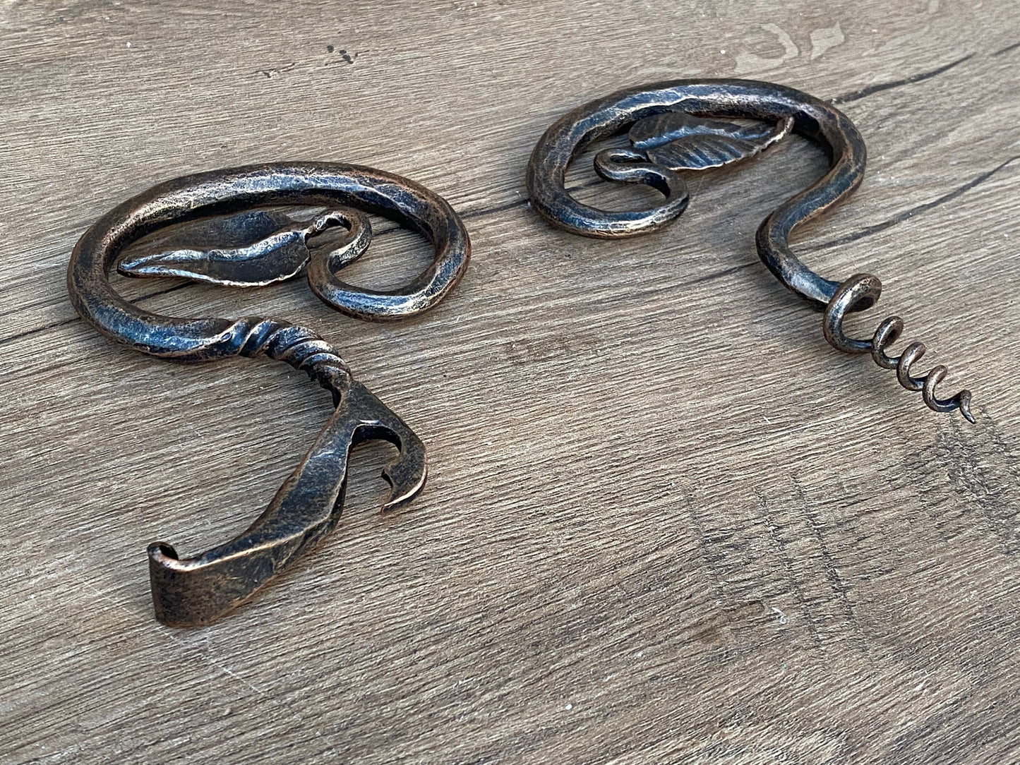 Bottle opener, corkscrew, beer lover, cork screw, wine lover, iron gift for men, iron anniversary, beer decor, wine decor, birthday gift