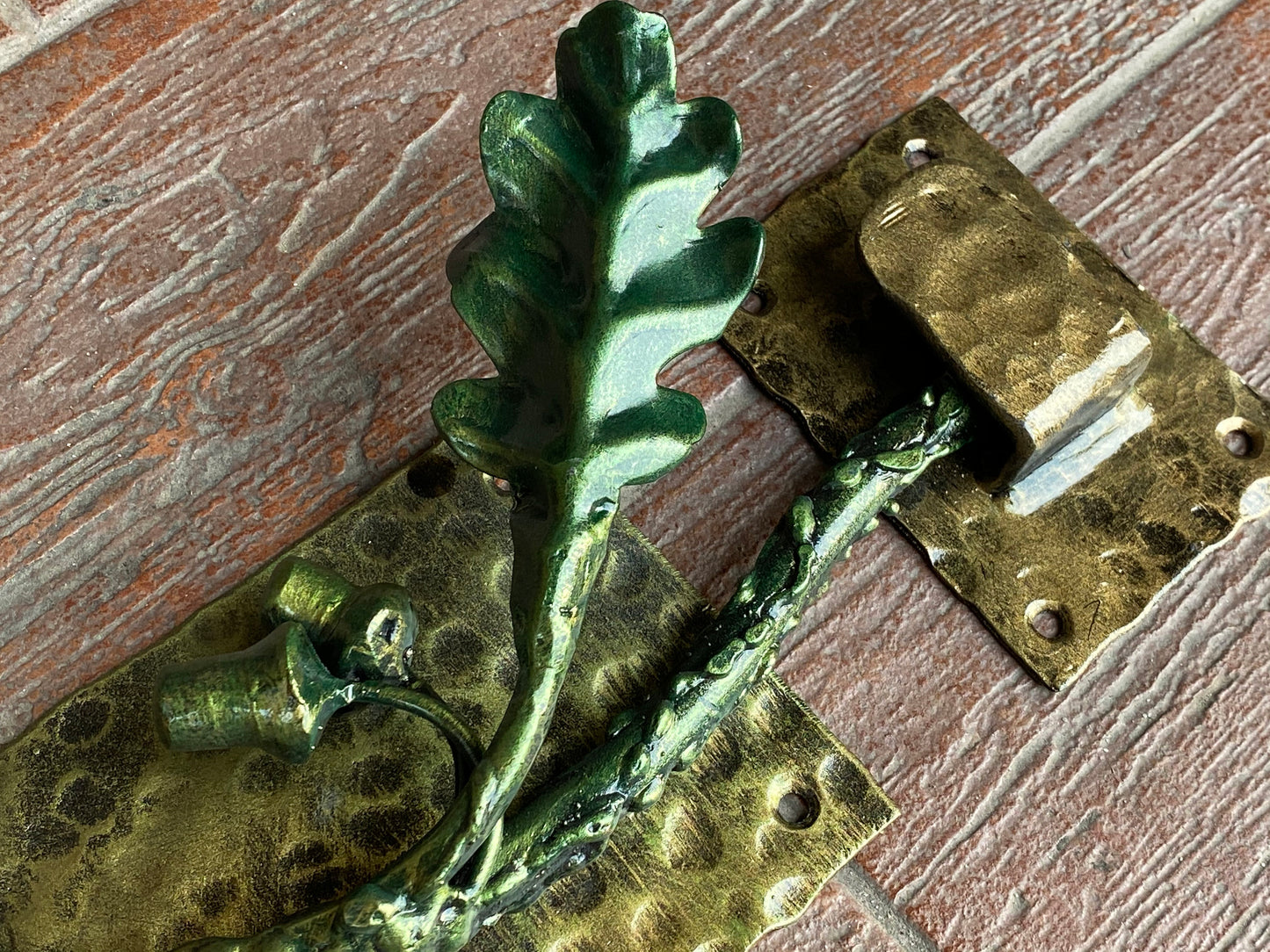 Latch, gift for mother, gate latch, lawn sign, Christmas, yard decor, garden decor, barn door latch, hardware, puzzle, wreath, craft kit