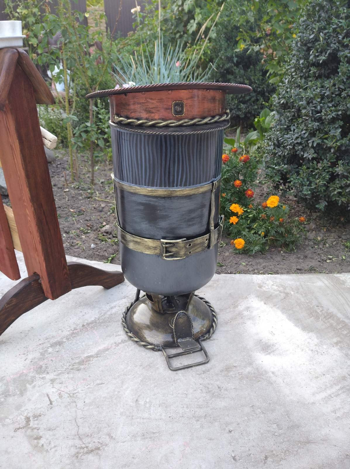 Trash bin, military gift, garbage can, army gift, trash can, military retirement gifts, waste bin, military style, waste basket,army retired