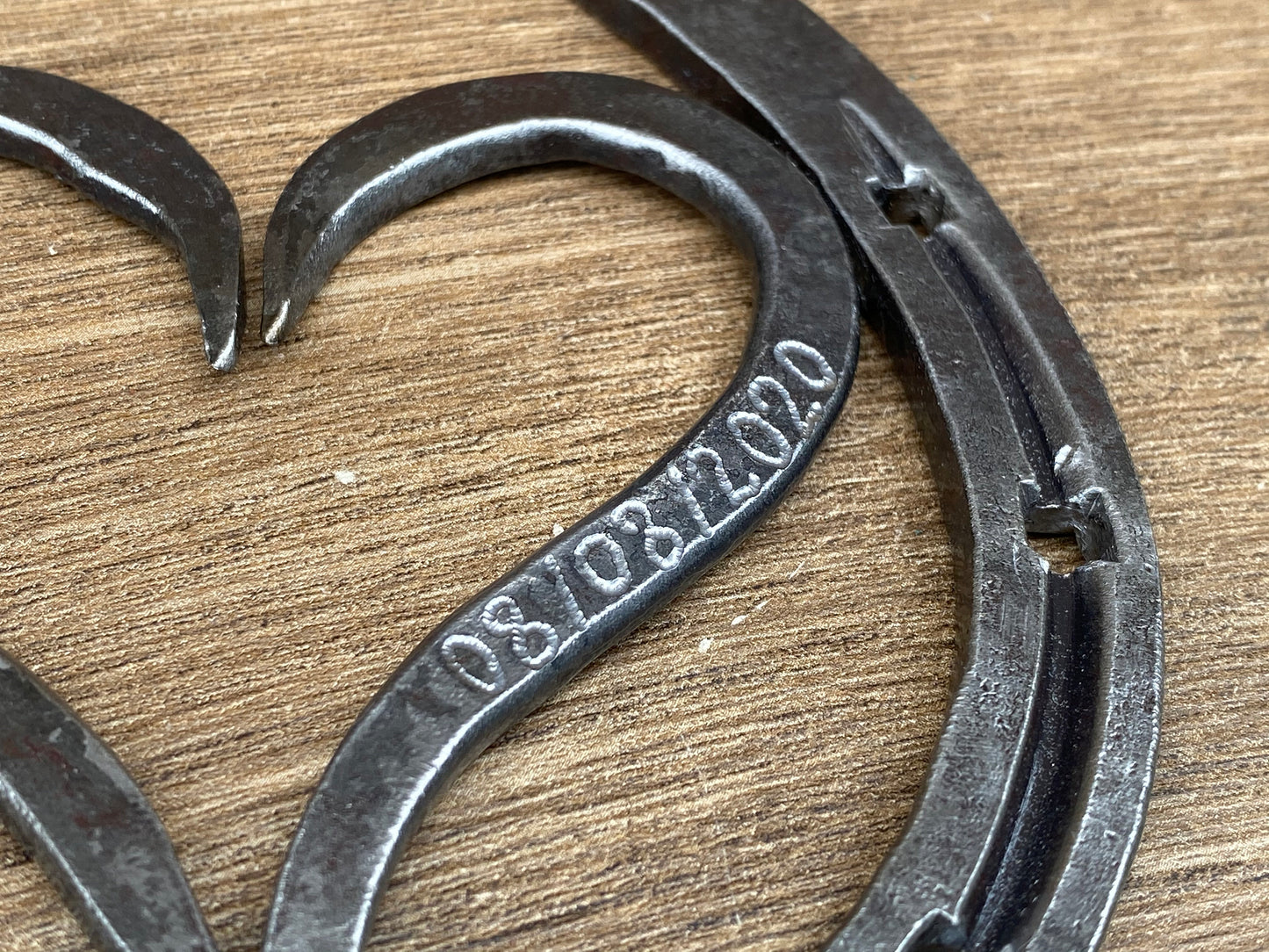 Iron horseshoe, 6th anniversary gift, iron anniversary, iron anniversary gift, iron gift, 6th anniversary, iron heart, iron gift, horseshoe