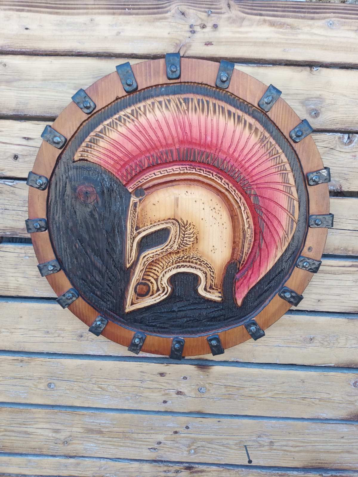 Spartan shield, decorative shield, spartan, helm, shield, viking shield, cosplay shield, mens gift, viking gift,medieval shield,viking theme