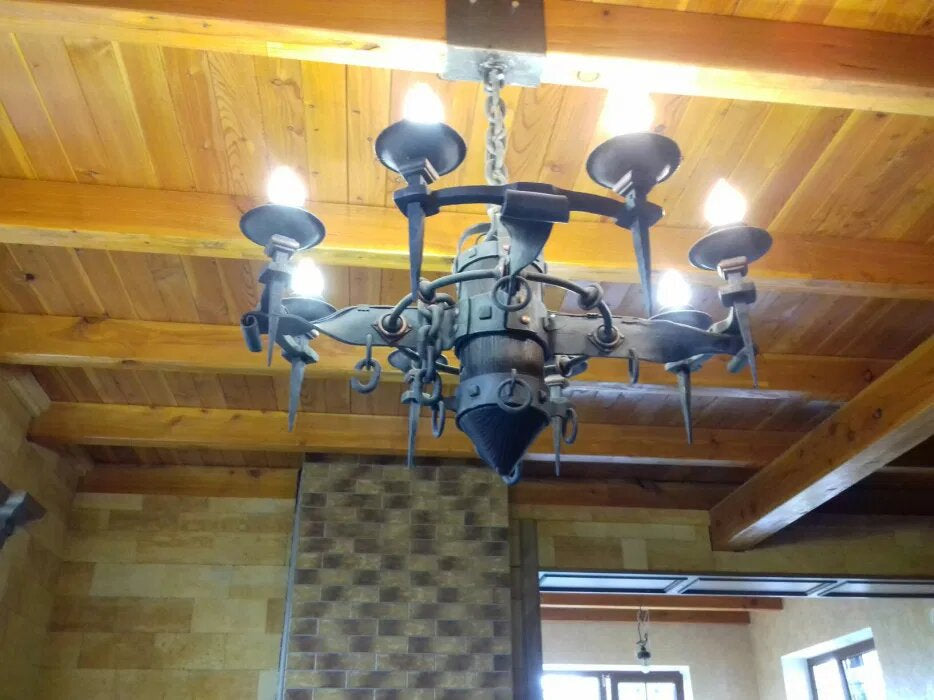 Chandelier, medieval chandelier, ceiling sconce, wall sconce, castle lantern, castle chandelier, sconce, ceiling lamp, ceiling chandelier