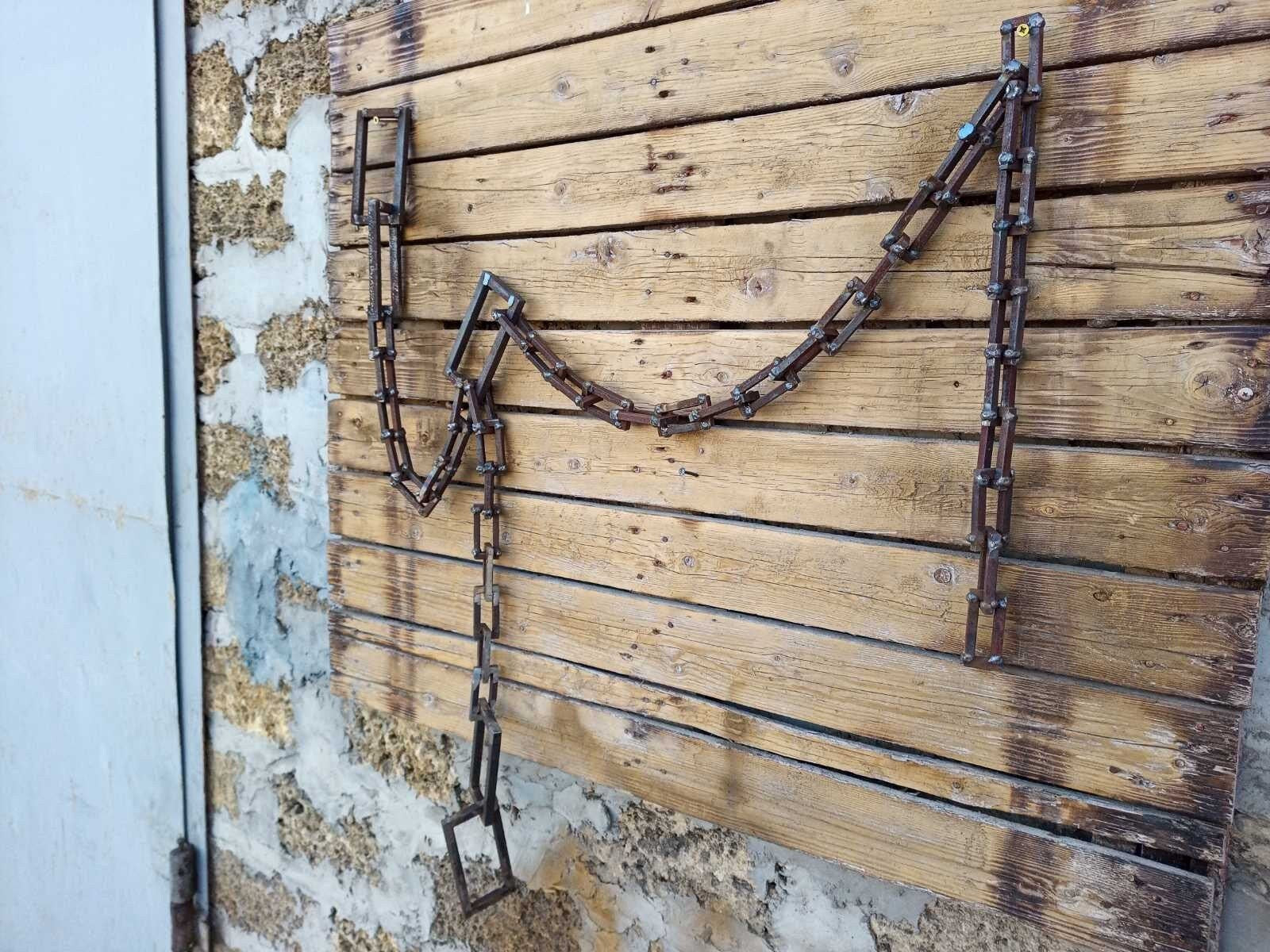 Hand forged chain, hanging bed, hammock, chain, flying bed, patio decor, porch swing, swing, swing crib, hanging porch bed, daybed swing