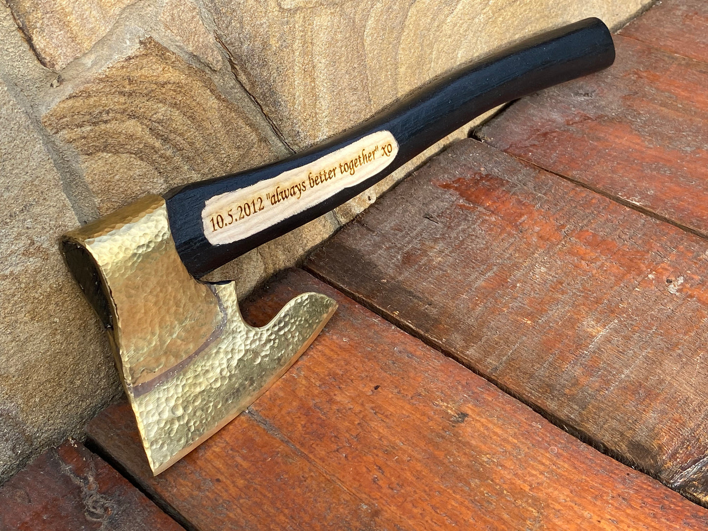 Bronze axe, bronze anniversary, bronze gift, 8th anniversary, bronze gift for him, bronze jewelry, bronze necklace, Christmas gift, bronze