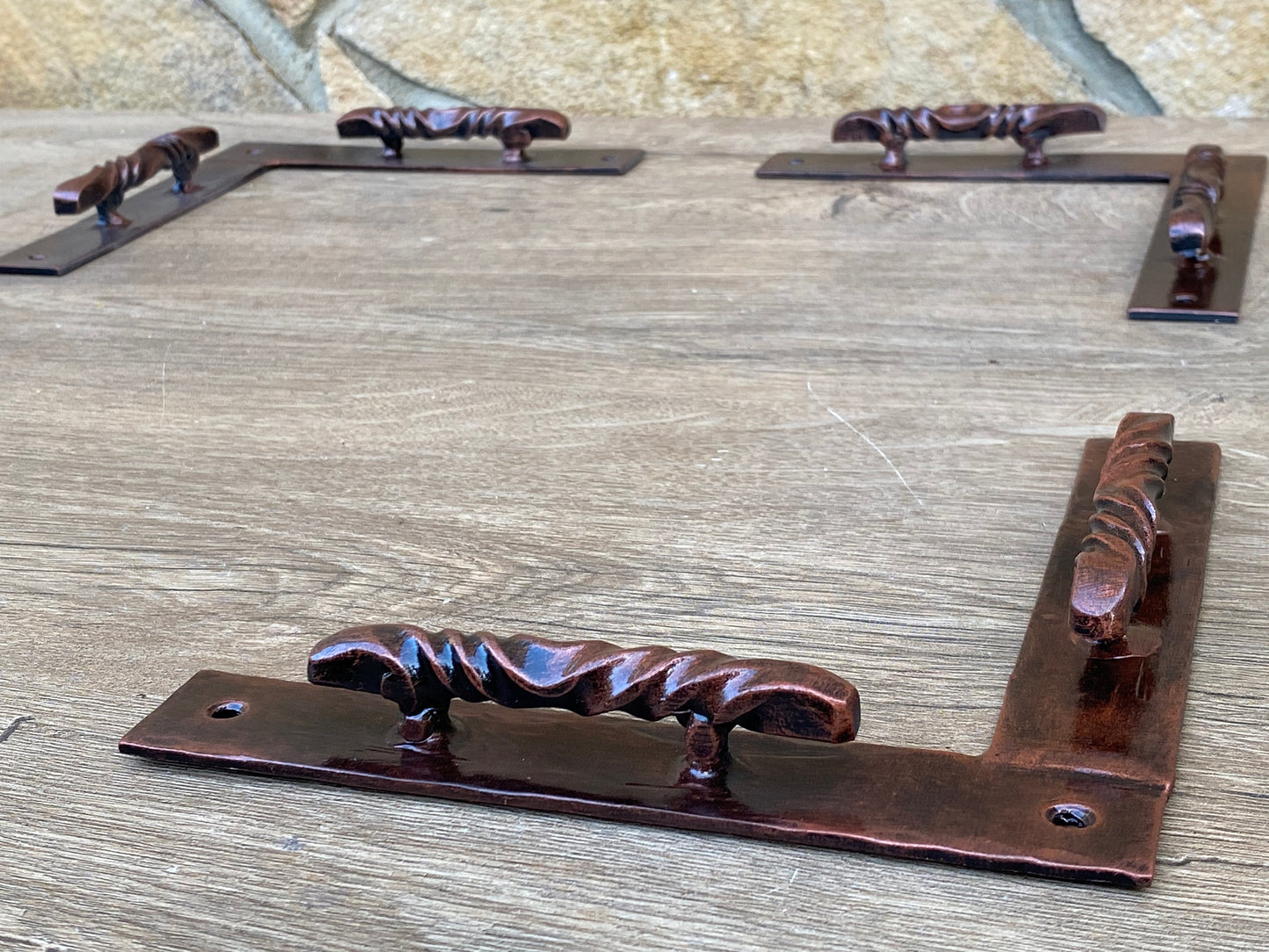 Door decor, rustic door, antique door, grille, grate, grid, Christmas gift, door pull, birthday, anniversary, iron decor, door hardware
