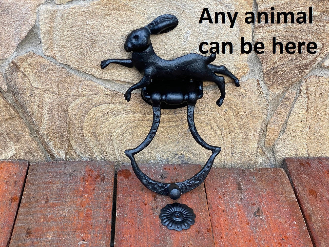 Door knocker, hare, knocker, entryway, cotswolds hare, custom door knocker, animal, door handle, personalized gift, sweet home, new house