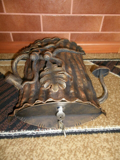 Wall mailbox, mailbox, locking mailbox, mail boxes, postbox, post box, dragonfly, oak, acorn, nature wall art, mail box post, forest decor