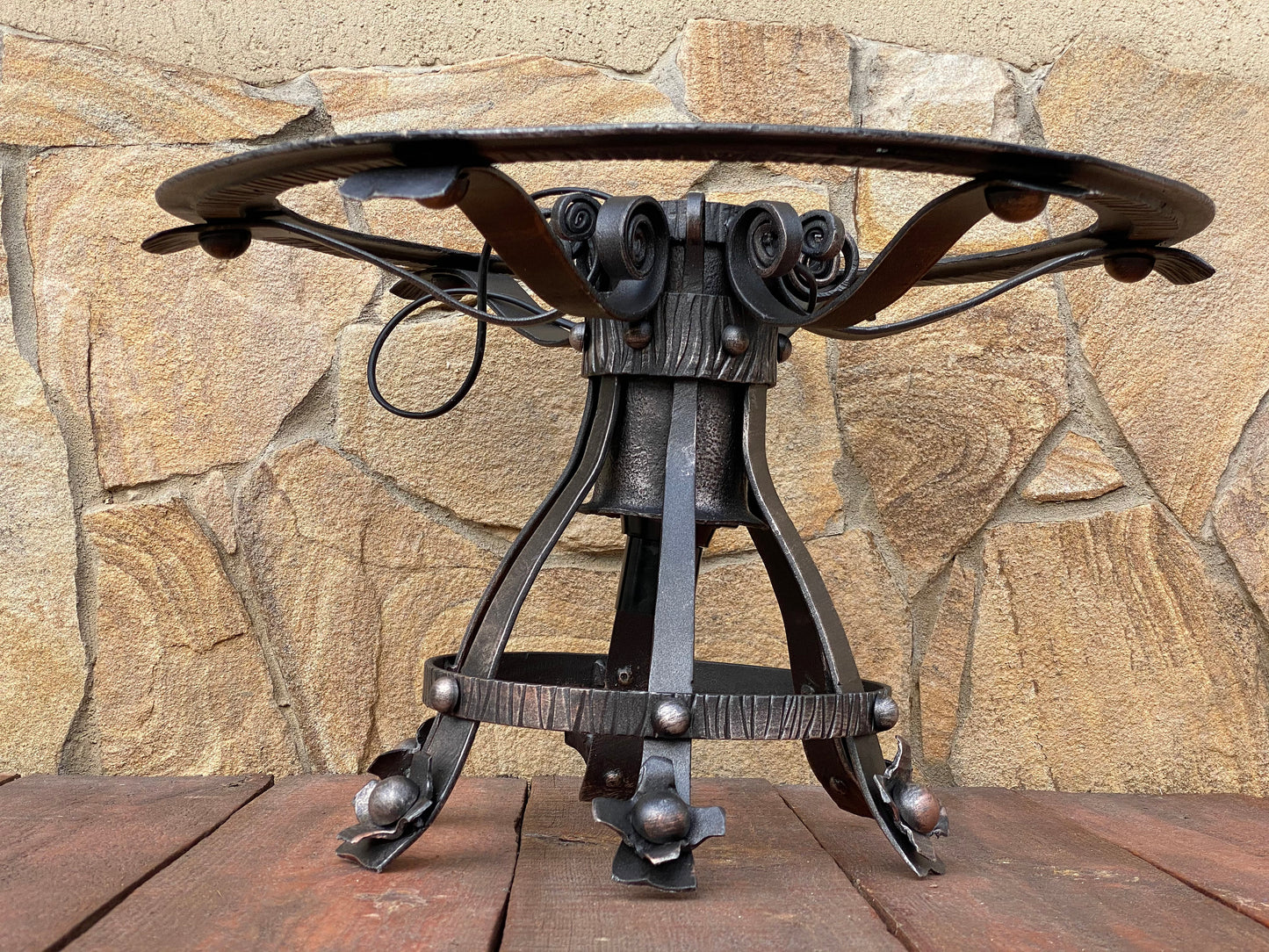 Ceiling lamp, ceiling decor, medieval light, wall sconce, vintage lamp, ceiling light fixture, fairy lights, iron gift, torch, Christmas