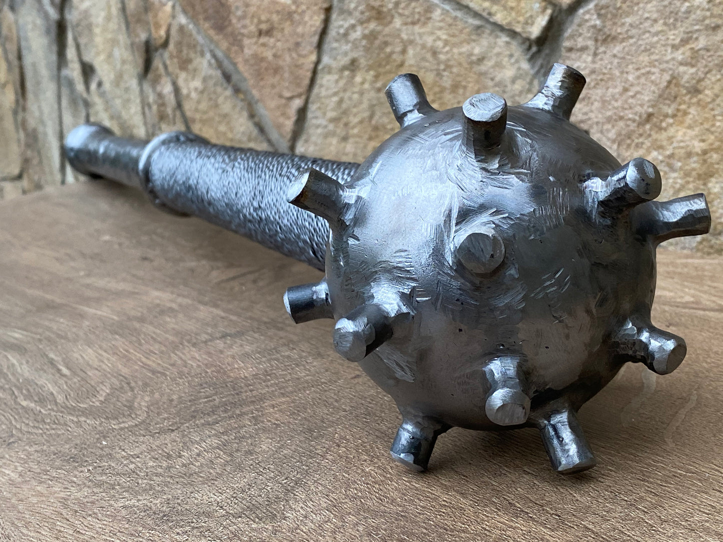 Decorative mace, viking mace, iron anniversary, cosplay, mace, sport, fitness, gym, flail, warrior, cosplay weapon, mens gifts,iron gift,axe