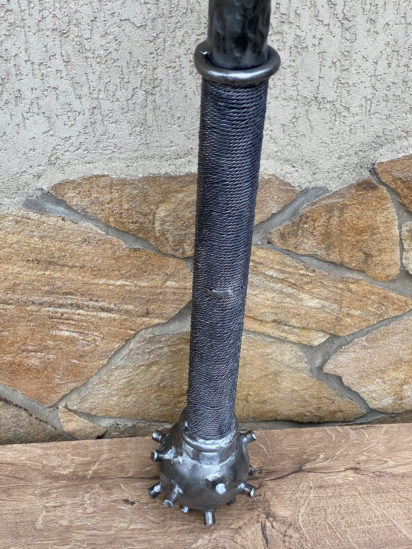 Decorative mace, viking mace, iron anniversary, cosplay, mace, sport, fitness, gym, flail, warrior, cosplay weapon, mens gifts,iron gift,axe
