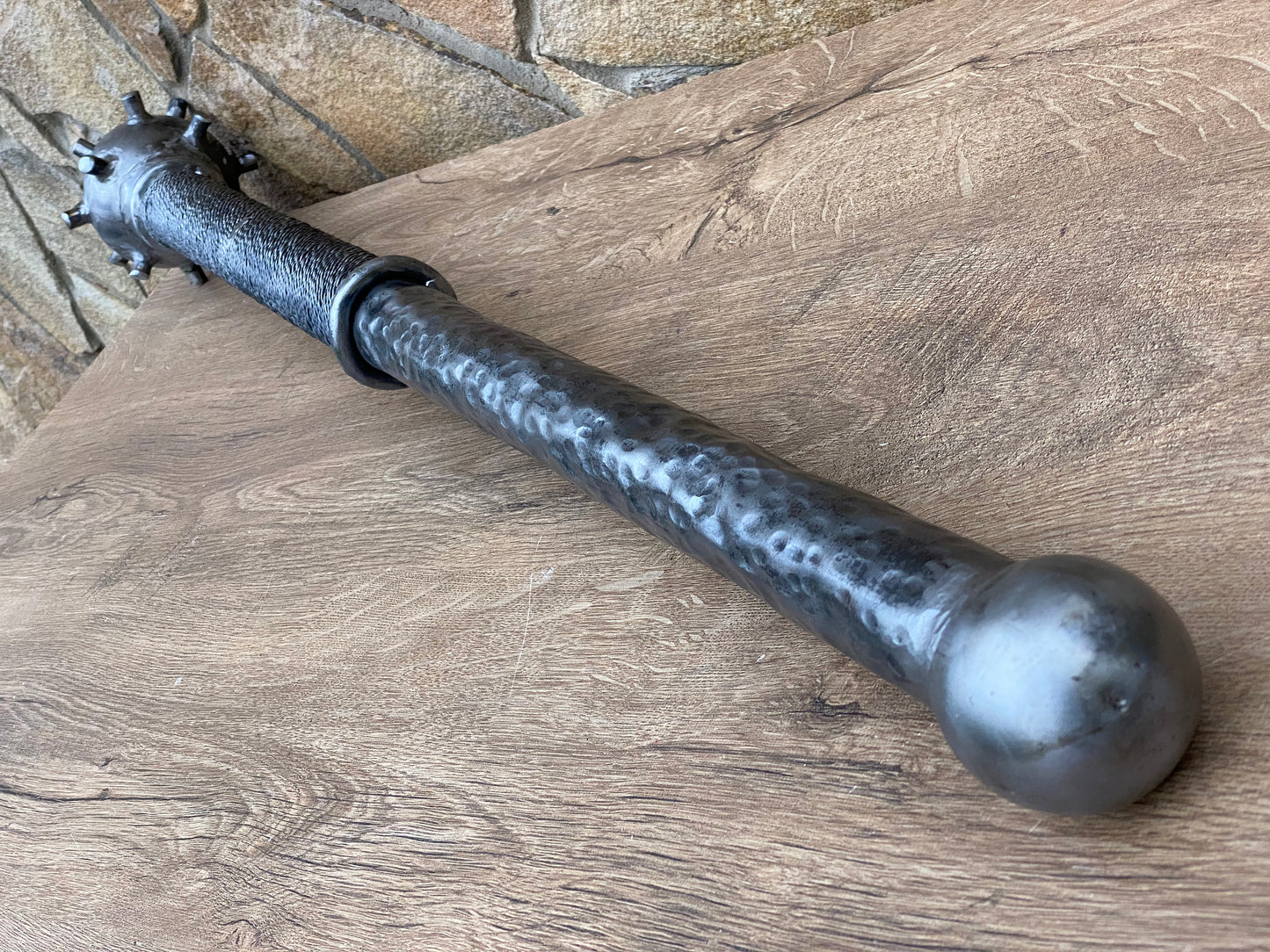 Decorative mace, viking mace, iron anniversary, cosplay, mace, sport, fitness, gym, flail, warrior, cosplay weapon, mens gifts,iron gift,axe