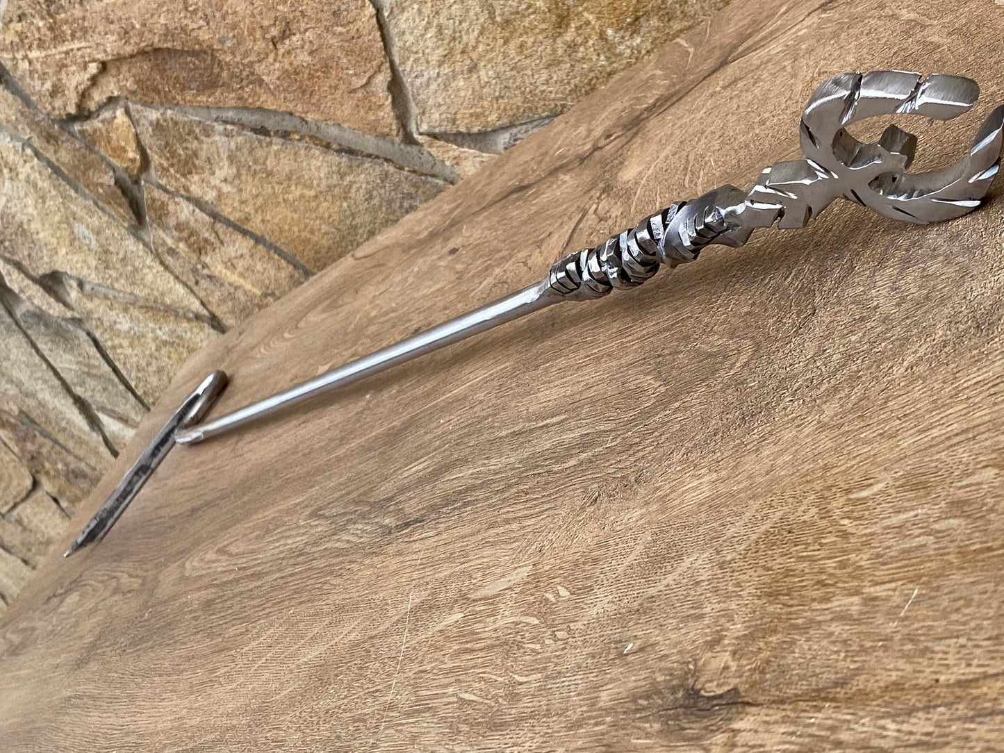 Stainless steel fire poker, phoenix, birthday, fireplace poker, Christmas, fire poker, BBQ, fireplace tool, Fathers day, fire pit,steel gift