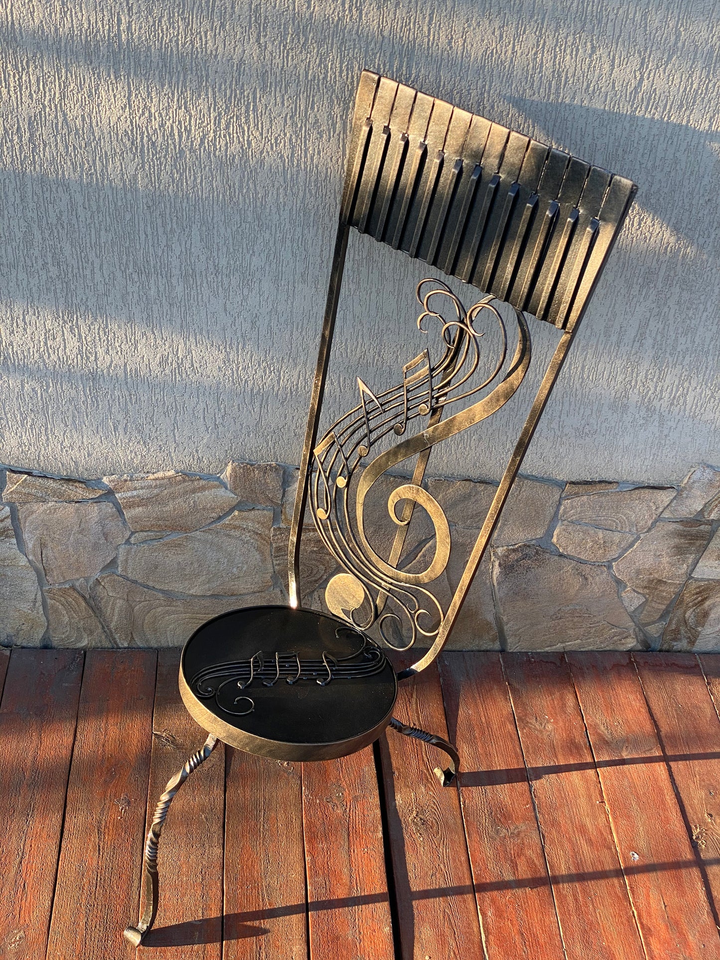 Music chair, piano, chair, piano stool, music gifts, music fan, birthday, Christmas, musician, music, music teacher, music decor, music art