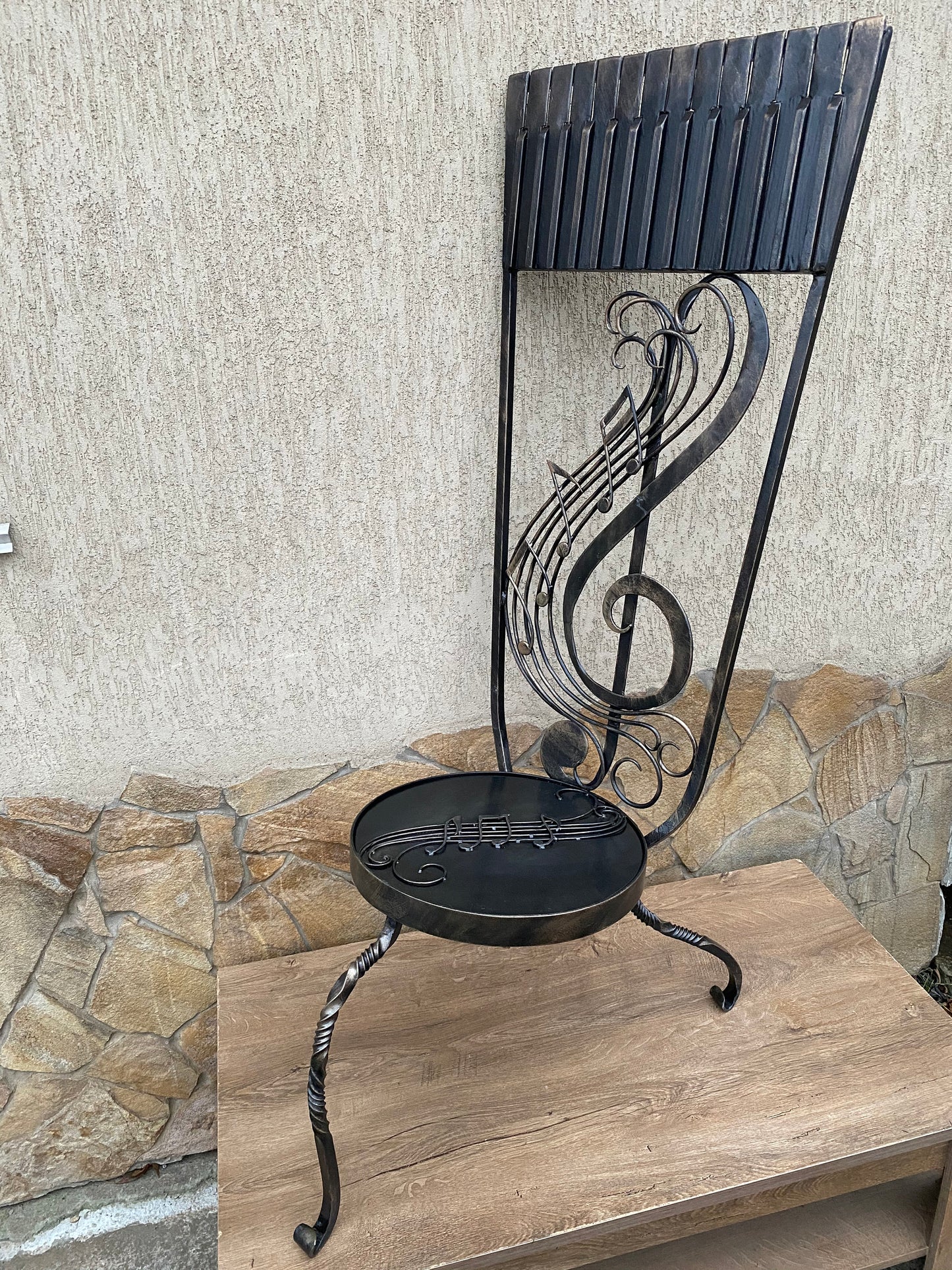 Music chair, piano, chair, piano stool, music gifts, music fan, birthday, Christmas, musician, music, music teacher, music decor, music art