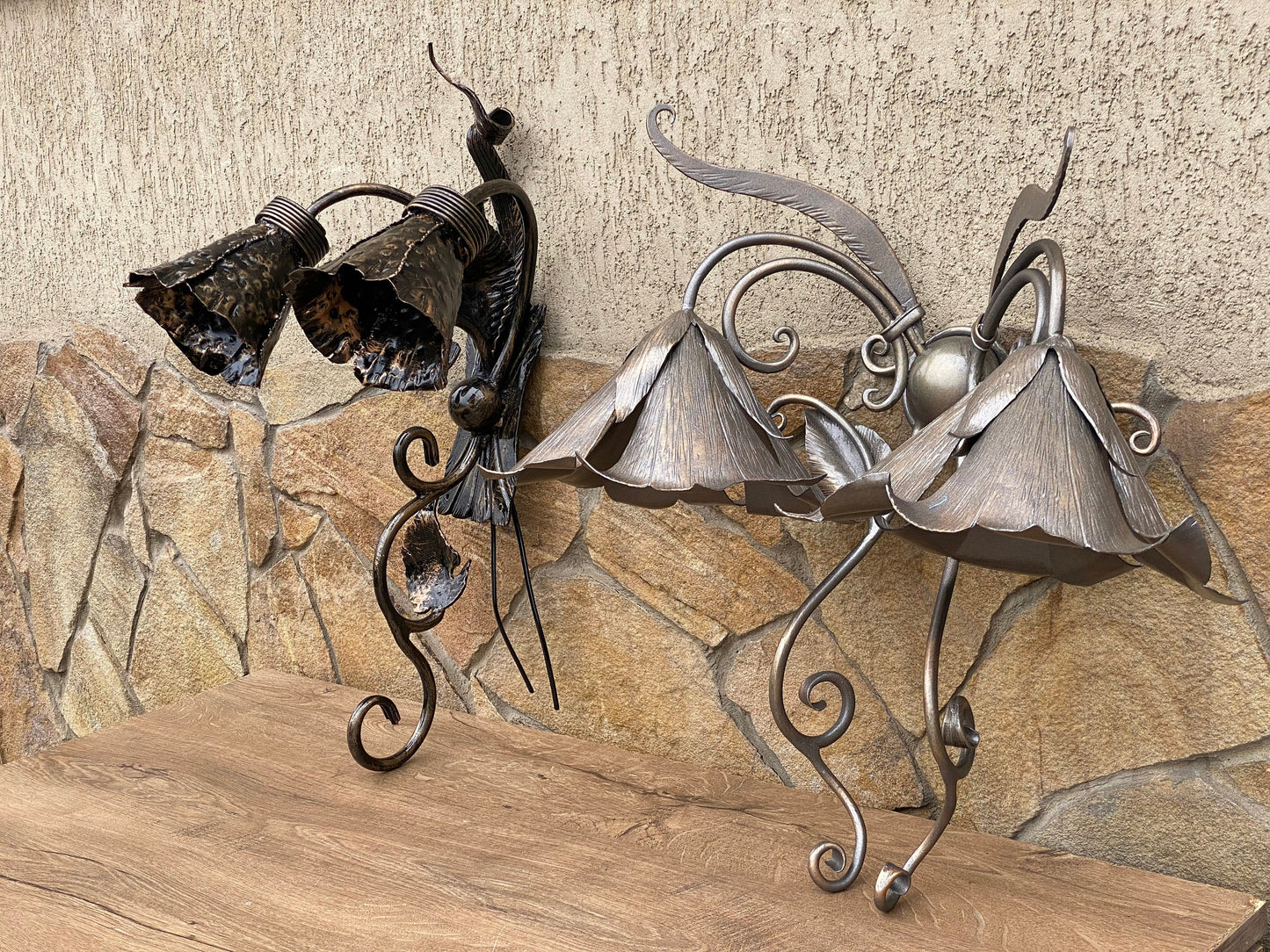 Wall sconce, flower sconce, sconce, flower, Christmas, birthday, retirement gift, lamp, porch, hallway, room, gift for mom, fairy lamp