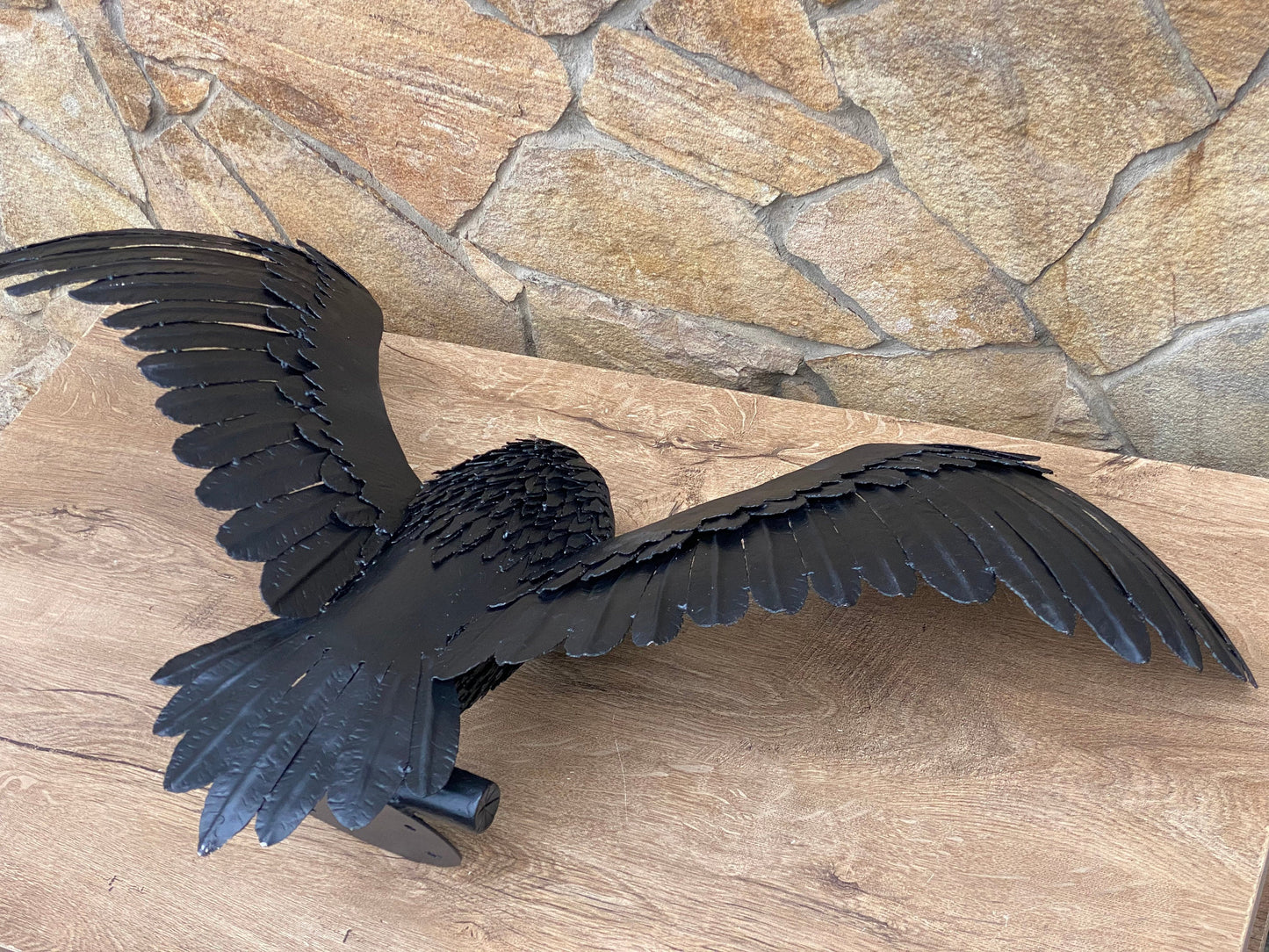 Hand forged owl, owl, garden decor, iron gift, bird, wild nature, yard decor, birthday, Christmas, anniversary, bird lover gift, zoo, animal