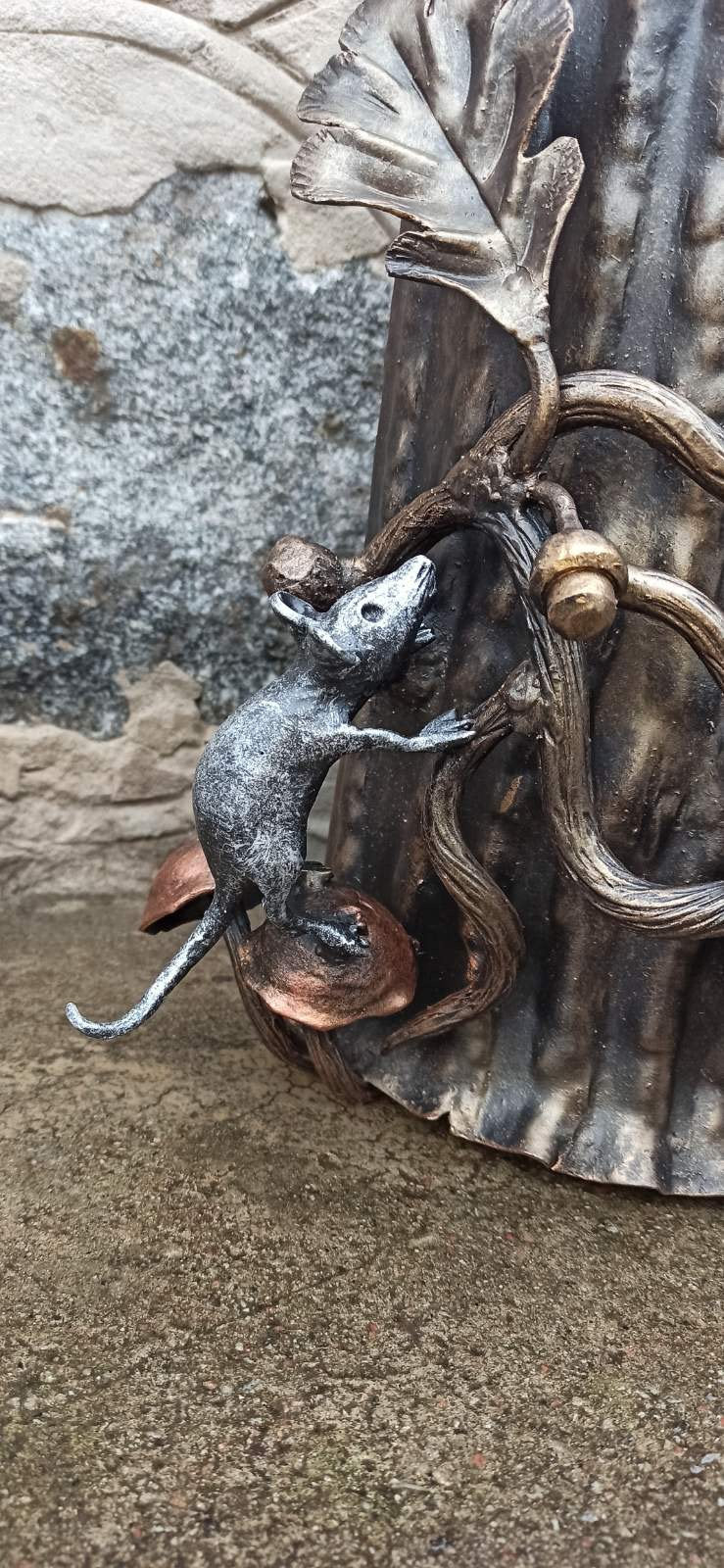 Wall mailbox, mailbox, locking mailbox, animal gift, postbox, post box, mouse, mice, animal decor, Christmas, birthday, anniversary, mother