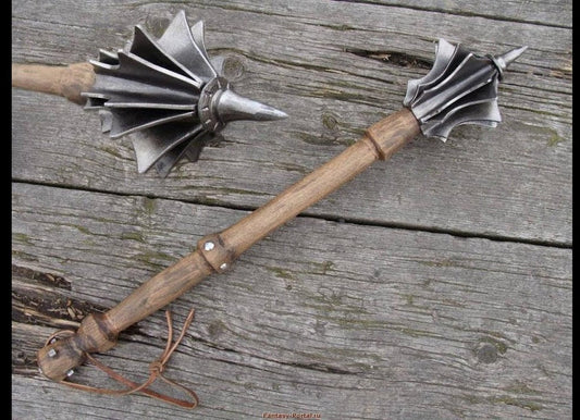 Steel mace, mace, war mace, flail, chain flail,medieval,steel gift,medieval weapon,war weapon,viking axe,mens gifts,steel decor, birthday