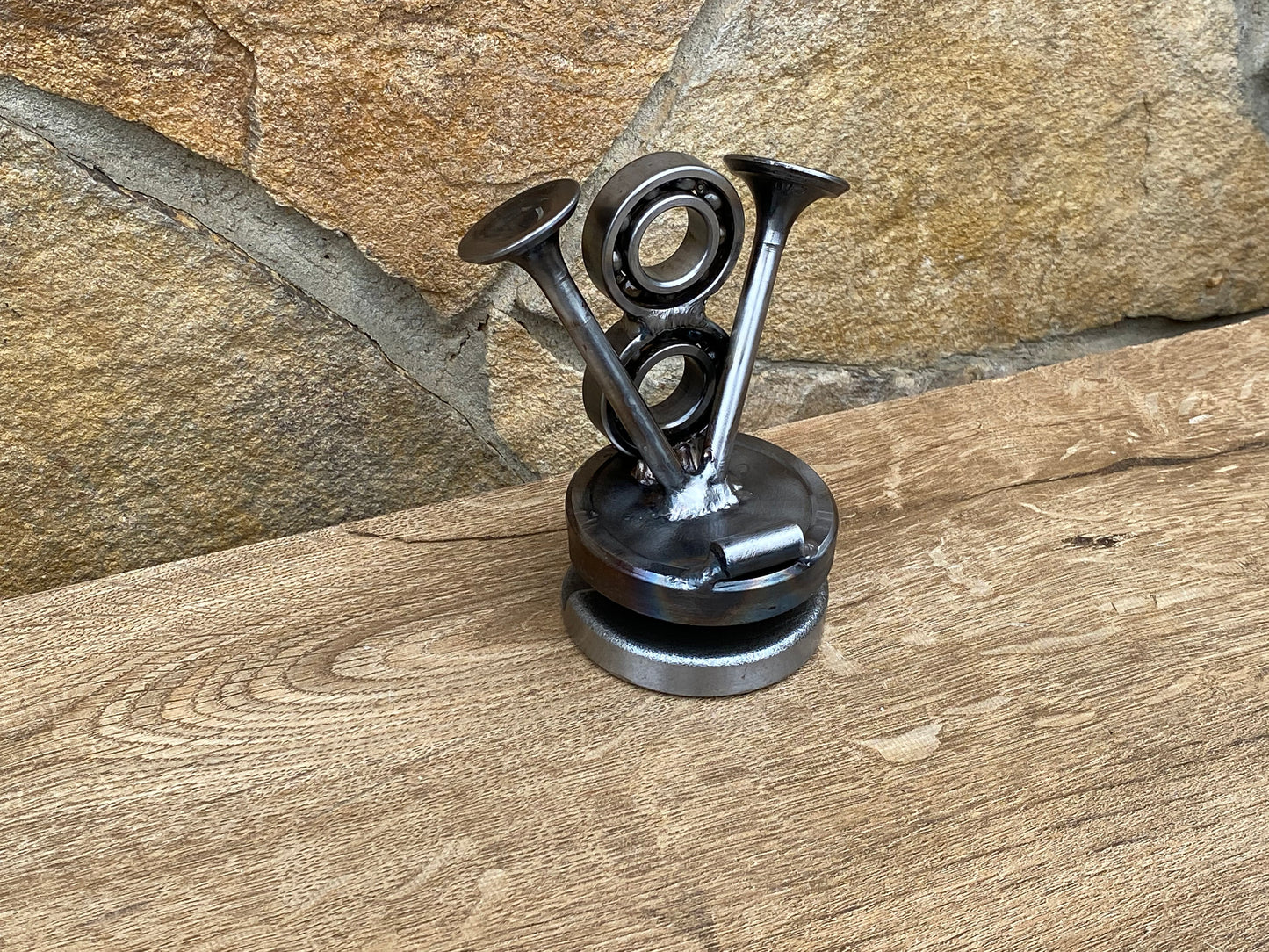 Smartphone stand, steampunk, business card holder, mobile phone stand, mobile phone holder, tablet stand, industrial decor, anniversary