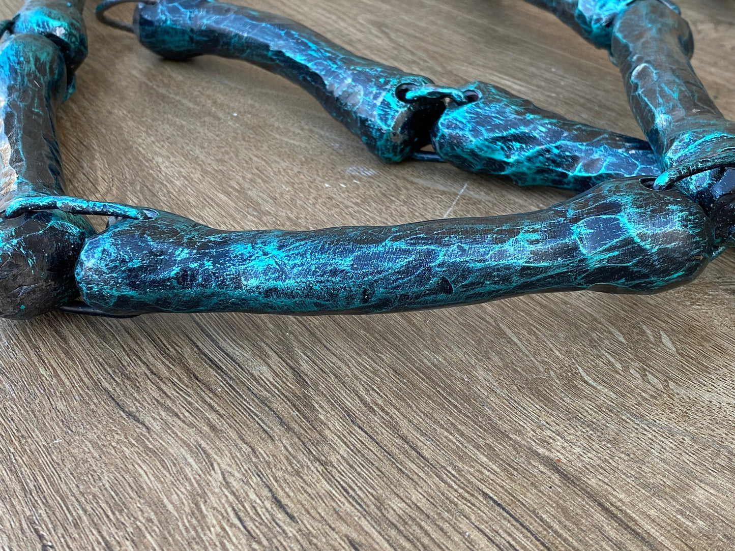 Chain, hand forged chain, comics, gamer, medieval, iron gift, steel gift, garden decor, hardware, vintage, birthday, Christmas, party decor
