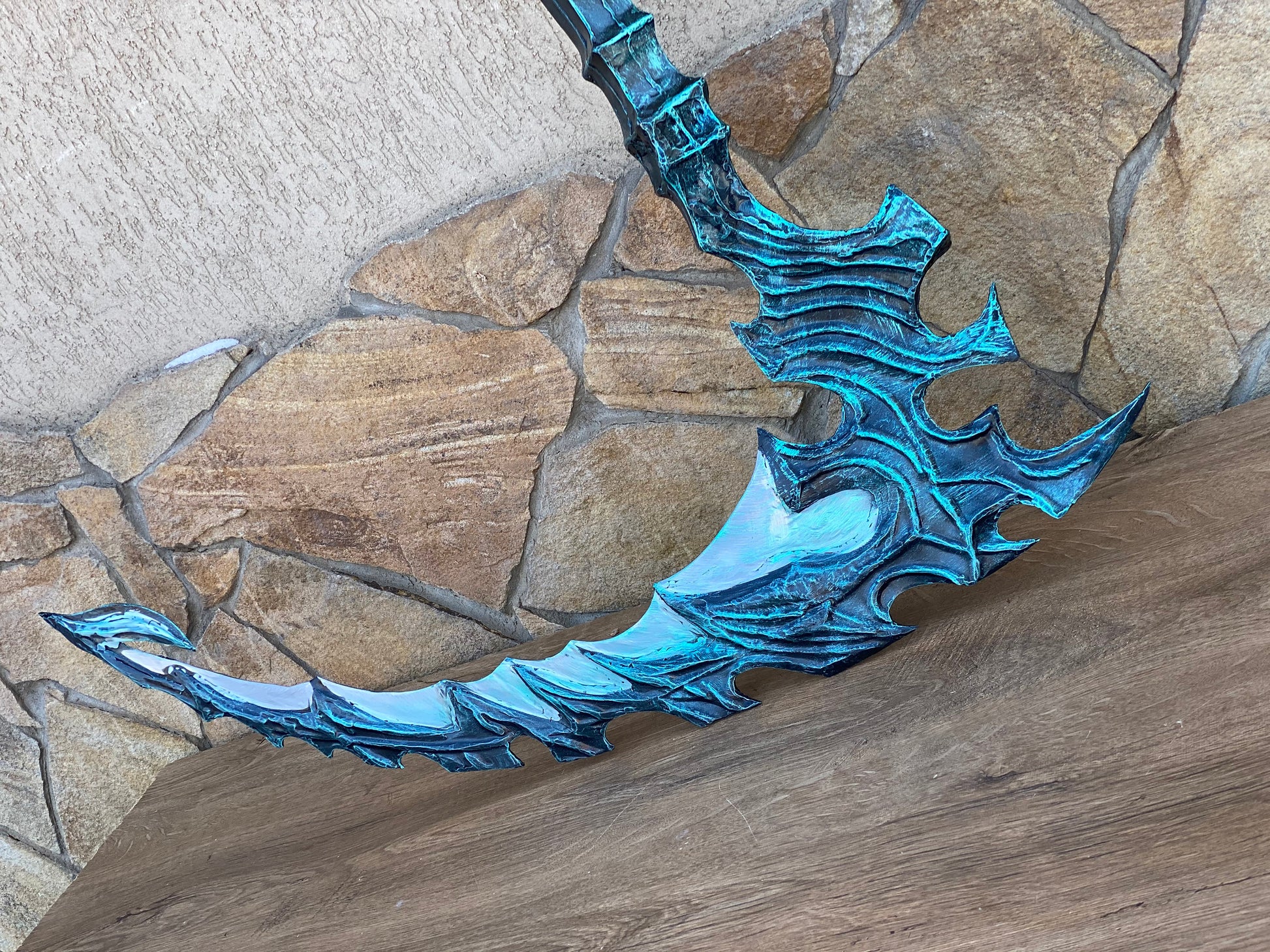 Scythe, death's scythe, Grim Reaper, iron gift, costume weapon, cosplay, prop, Halloween, cosplay armor, death, soul,dead,birthday,Christmas