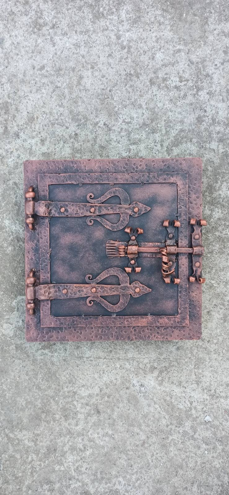 Oven door, furnace door, stove door, rustic oven door, furnace shuttle, chimney door, fireplace decor, iron gift,iron anniversary,fire poker