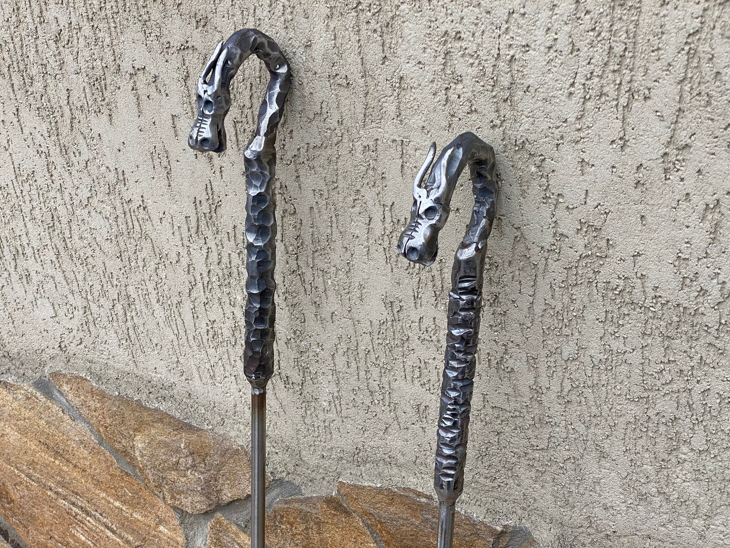 Stainless steel fire poker, fire poker, shovel, hook, BBQ, firewood, dragon, fireplace tool, fire pit, BBQ utensils,steel gift,grilling gift