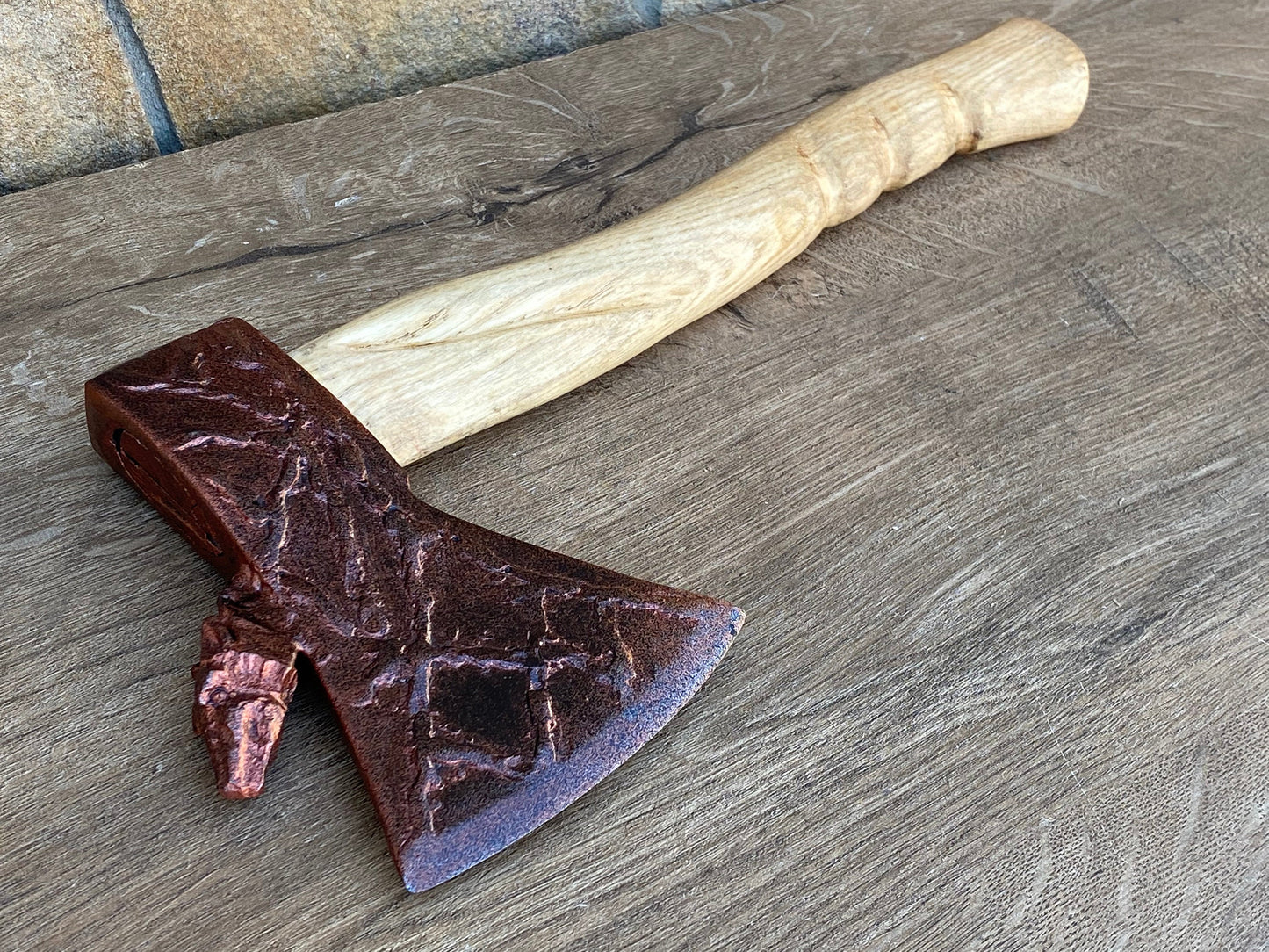 Birthday gift, mens gift, wolf, Christmas, anniversary gift, 6th anniversary, 11th anniversary, wedding gift, viking axe, shield, axe, mace