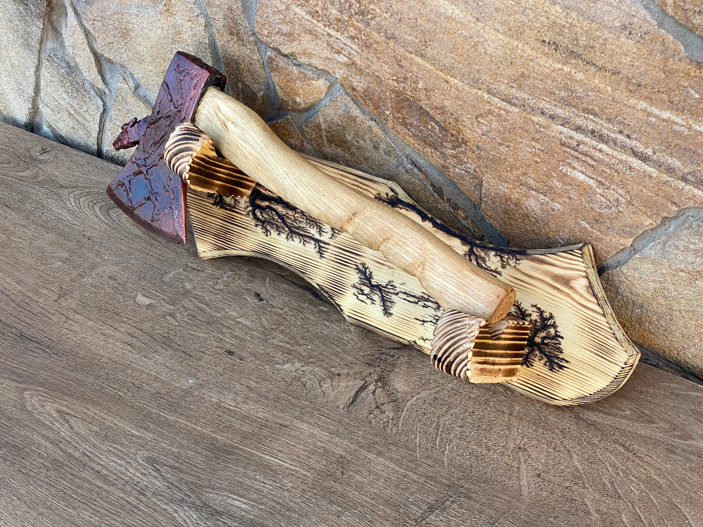 Mens birthday gift, mens gift, wolf, Christmas, anniversary gift, 6th anniversary, 11th anniversary, groomsman gift, viking axe,hatchet,axe