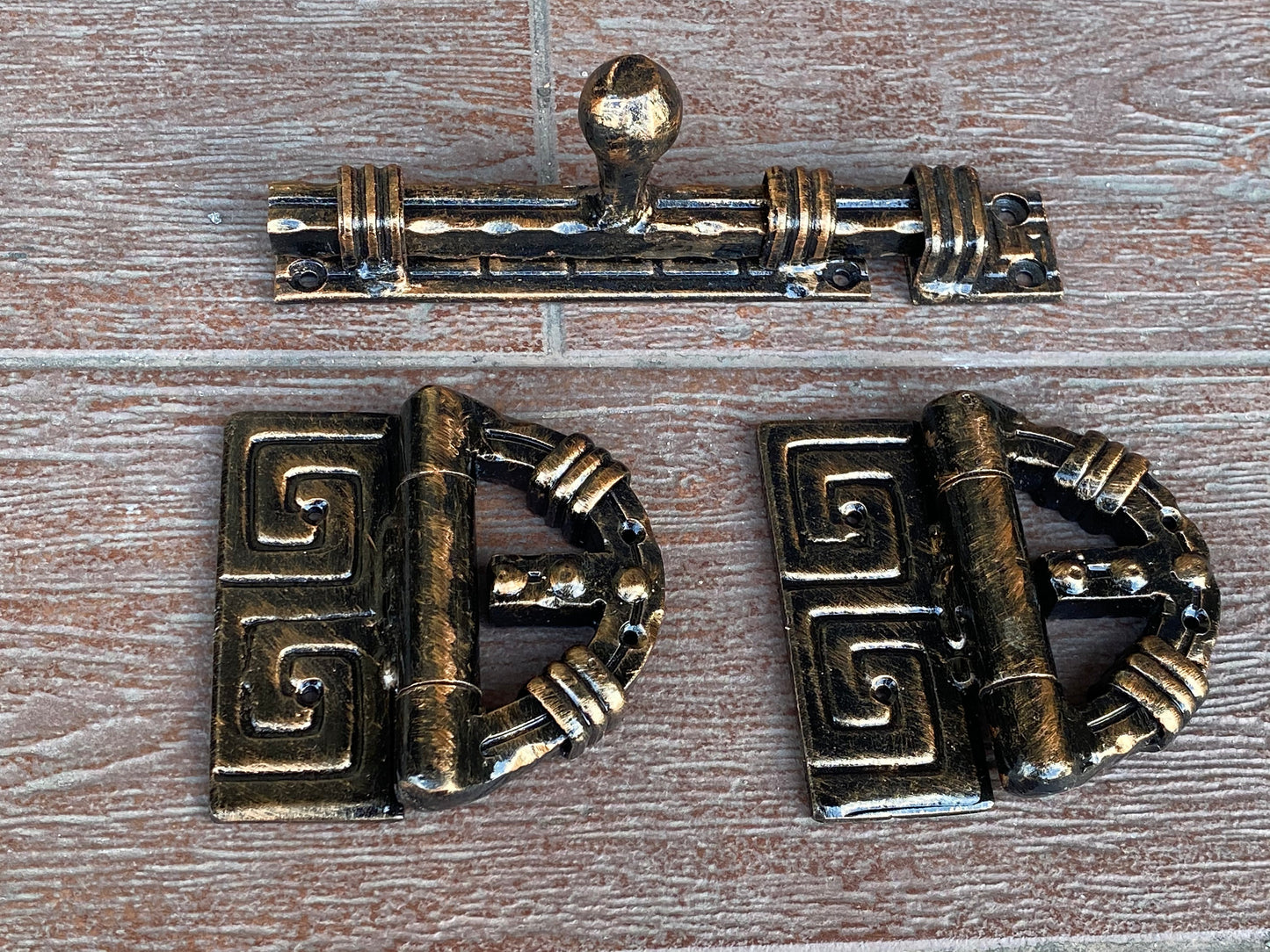 Hinges, latch, lock, door hinge, cabinet hinge, door hardware, hardware, door handle, barn door handle, door decor, vintage, medieval