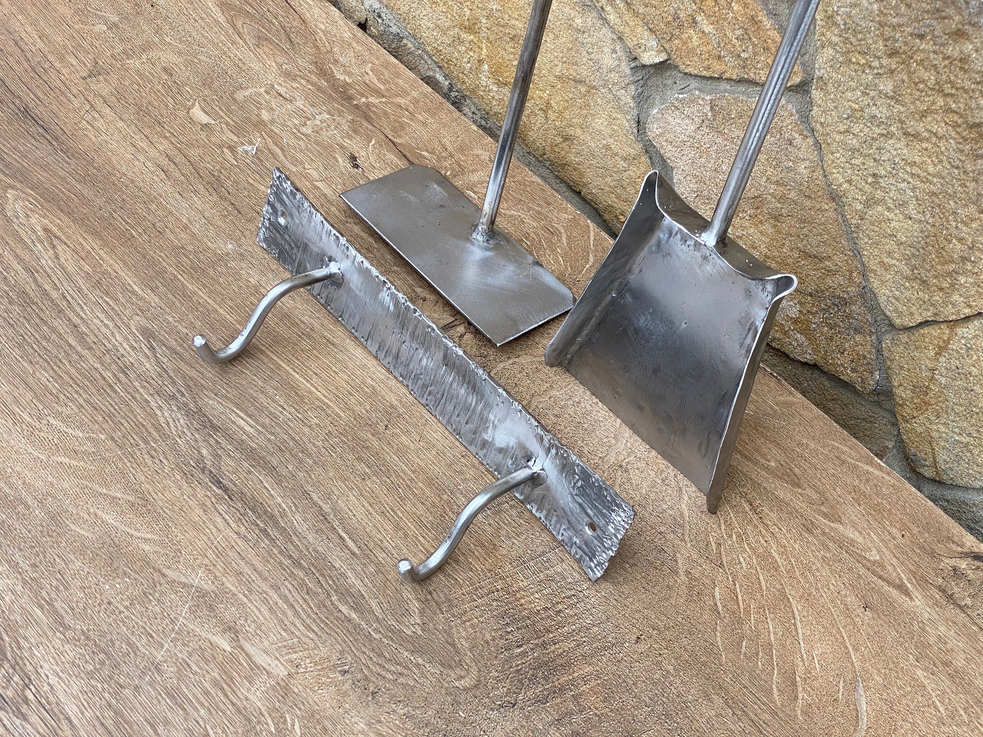 Ash remover, ash shovel, fire poker, shovel, hook, BBQ, firewood, dragon, fireplace tool, fire pit, gift for dad, steel gift, grill gift