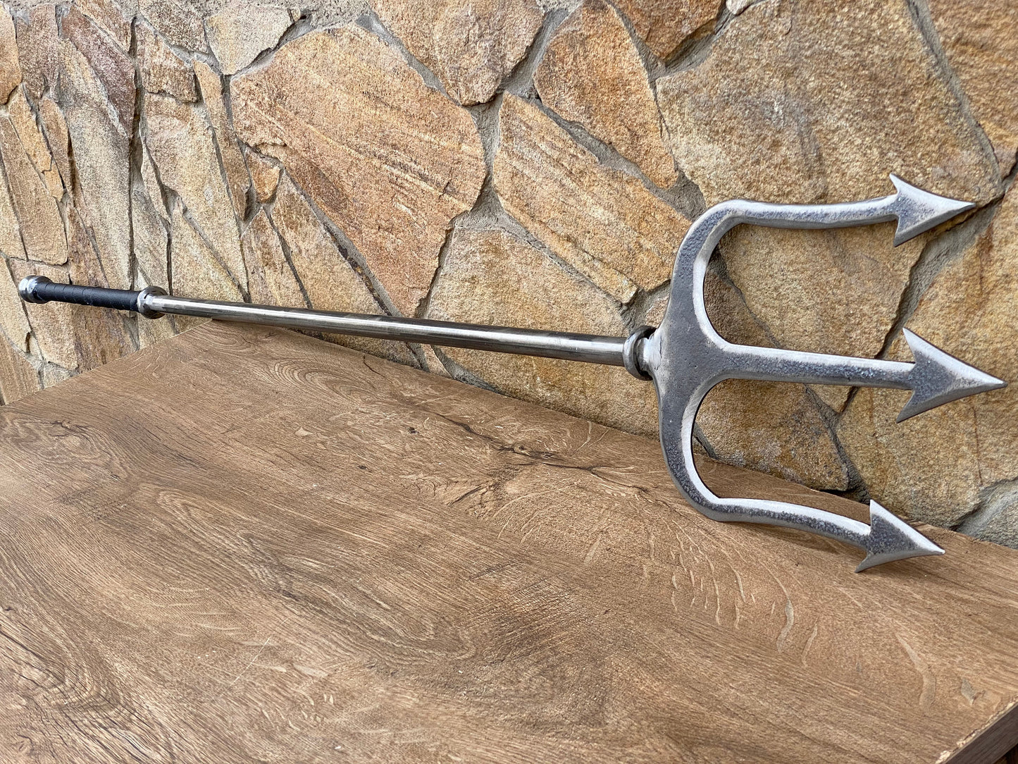 Trident, steel gift, 11th anniversary gift, steel anniversary, cosplay weapon, birthday, sea decor, coastal, mermaid, Poseidon, Neptune
