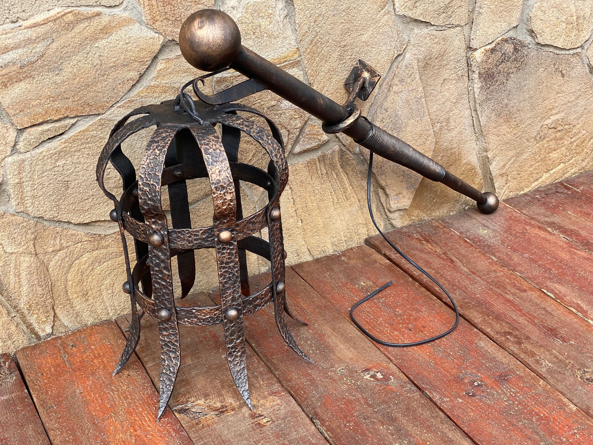 Wall sconce, torch, viking gift, medieval, restaurant decor, medieval style, Middle Age, reenactment, castle, hotel, DIY,Christmas,mens gift