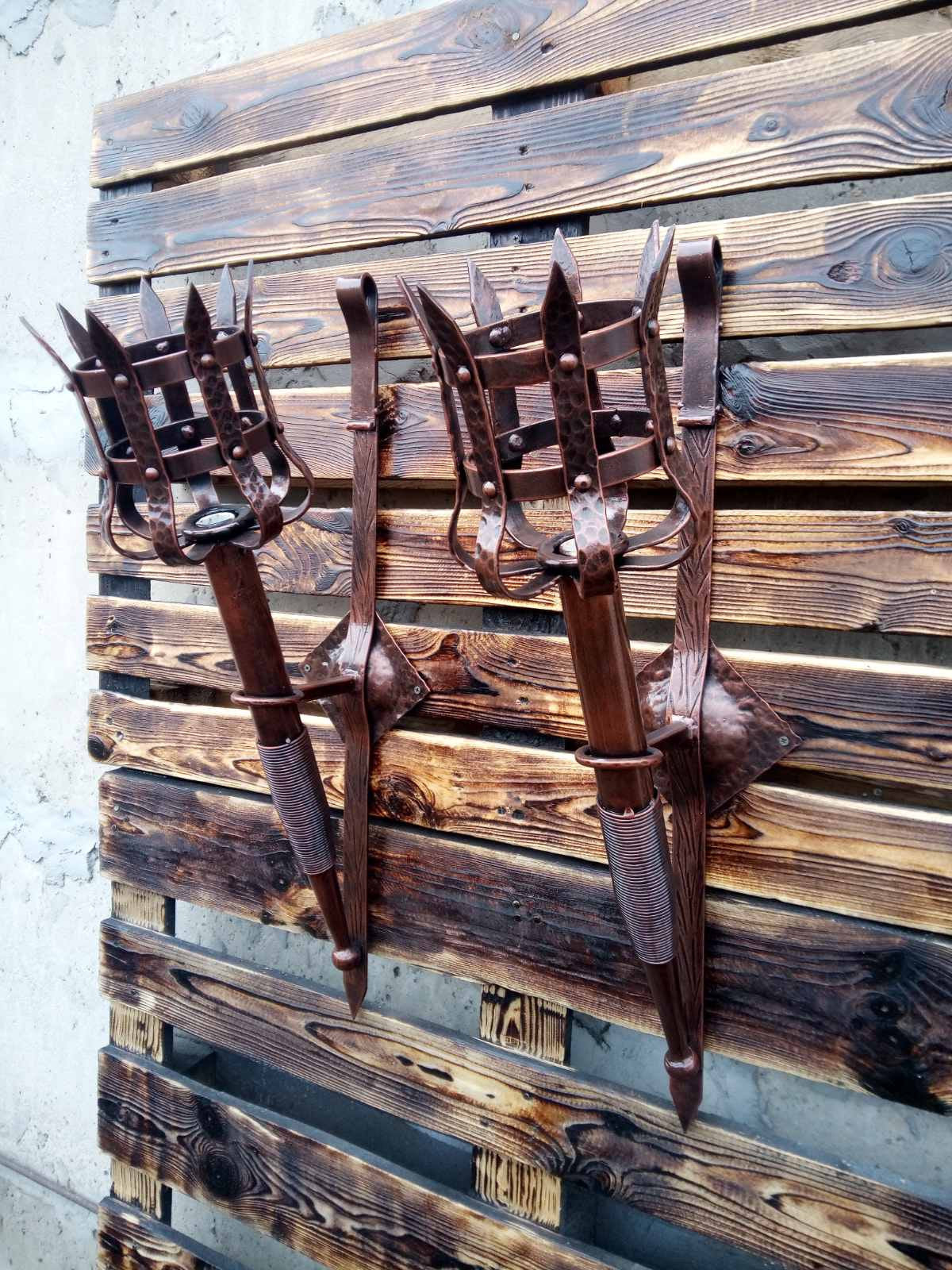 Wall sconce, torch, viking, medieval, middle ages, castle, midcentury, artifacts, light fixture, wall decor, wall lamp, gift for mom,kitchen