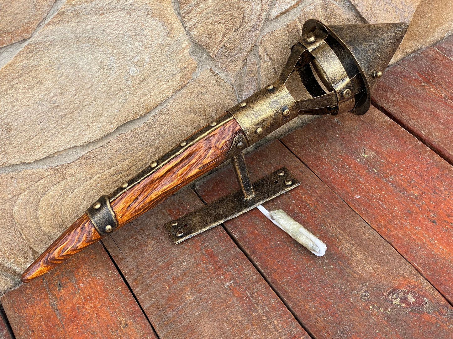 Medieval sconce, castle, medieval, viking, antique lamp, vintage light, porch lamp, new house gift, medieval interior, middle age, knight