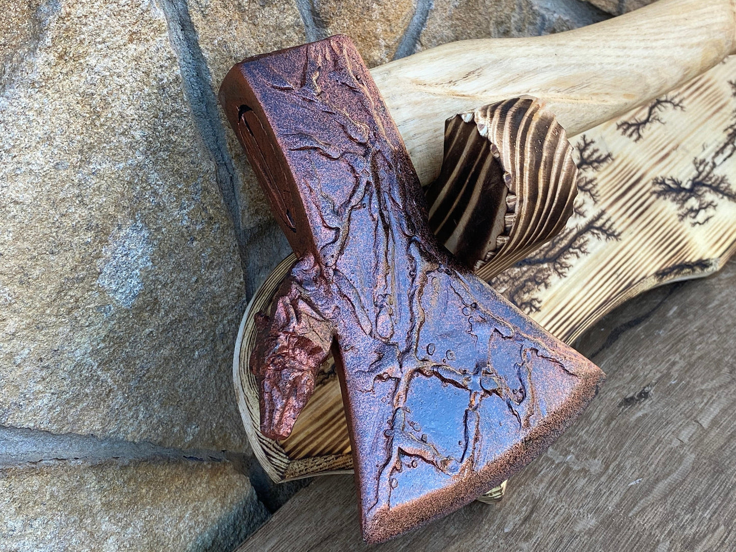 Birthday gift, mens gift, wolf, Christmas, anniversary gift, 6th anniversary, 11th anniversary, wedding gift, viking axe, shield, axe, mace