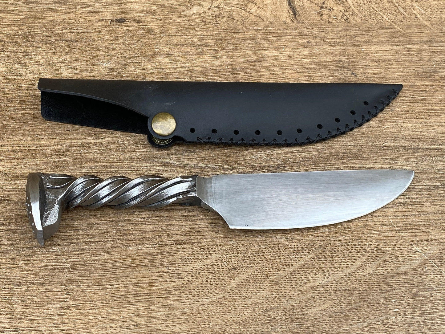 Iron anniversary gift, 6 year anniversary, railroad spike knife, wedding anniversary, 6th anniversary,iron gift idea,iron gift for him,knife