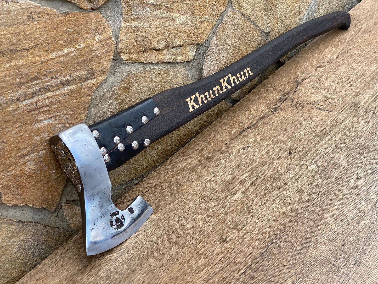 Axe, iron gift, wedding gift, steel gift, mens gift, Christmas, birthday, 6th anniversary, Fathers Day, gift for dad,wine decor,thanksgiving