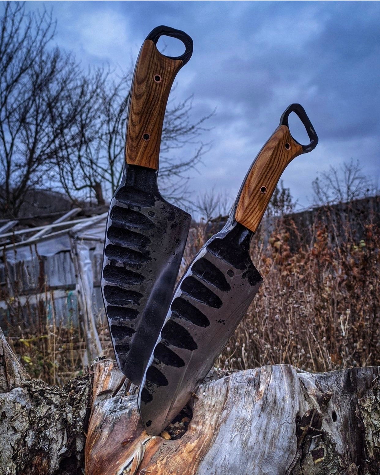 Butcher knife, viking knife, meat chopper, butcher, birthday, Christmas, BBQ, knife, hand forged knife, iron gift, steel gift, medieval, axe