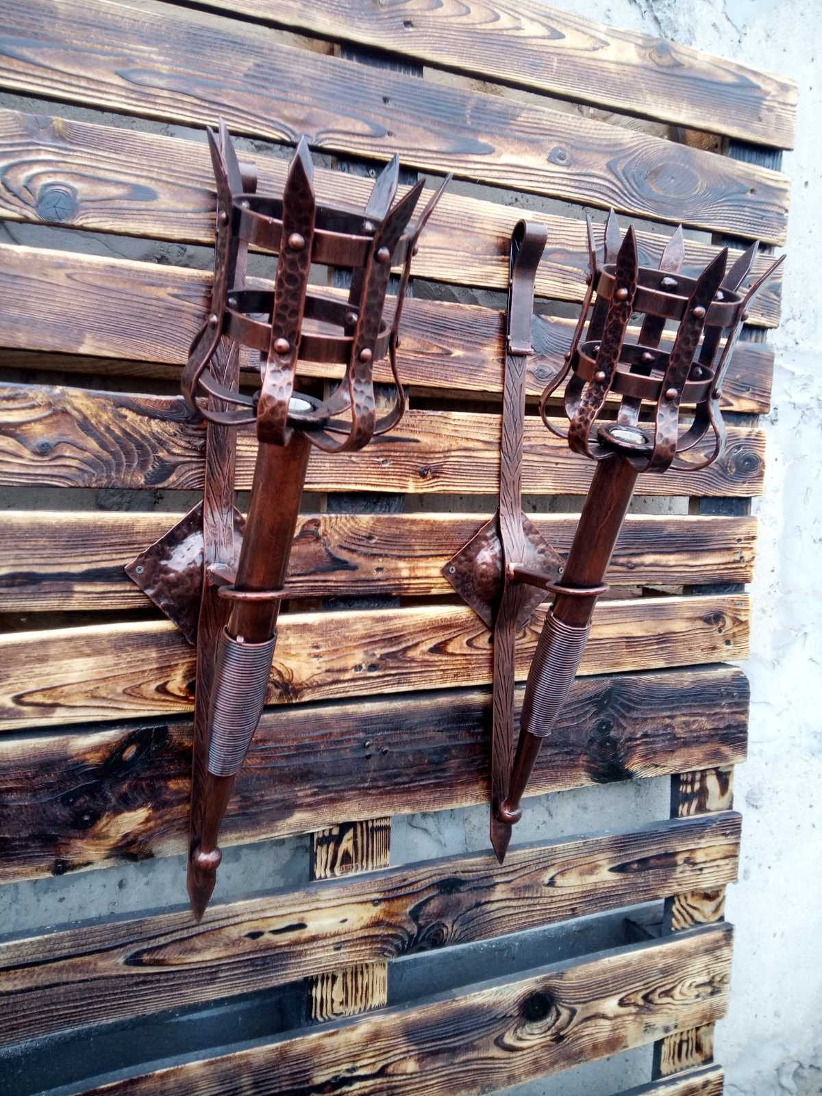 Wall sconce, torch, viking, medieval, middle ages, castle, midcentury, artifacts, light fixture, wall decor, wall lamp, gift for mom,kitchen