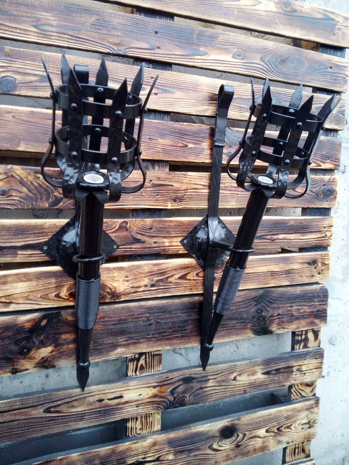 Wall sconce, torch, gift for dad, daddy, DIY, graduation gift, new home gift, room decor, interior, military gift, army gift, new house