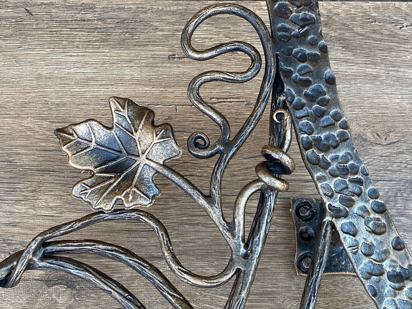 Door handle, initials, personalized, barn door handle, door pull, grapes, wine cellar, grape vine, grapevine,thanksgiving,Christmas,birthday